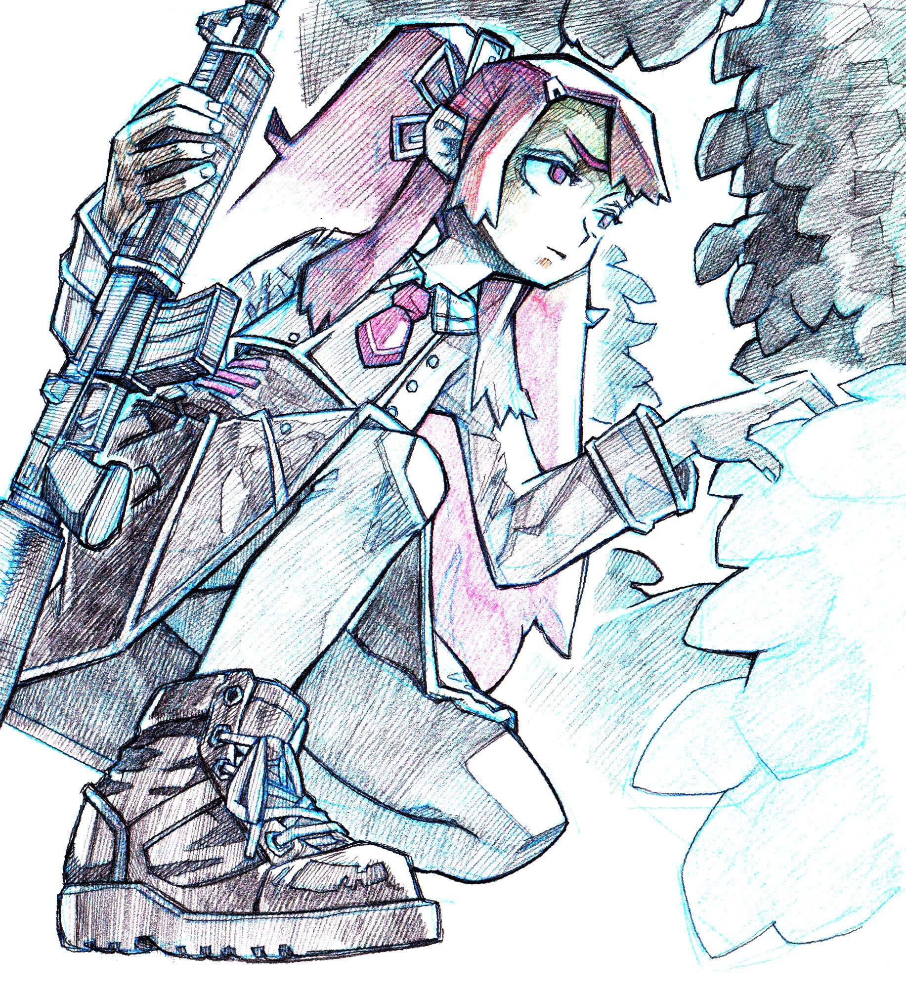 イラスト練習2026年1月｜『もう一度描こうよ。とりあえず描こう！』KSS