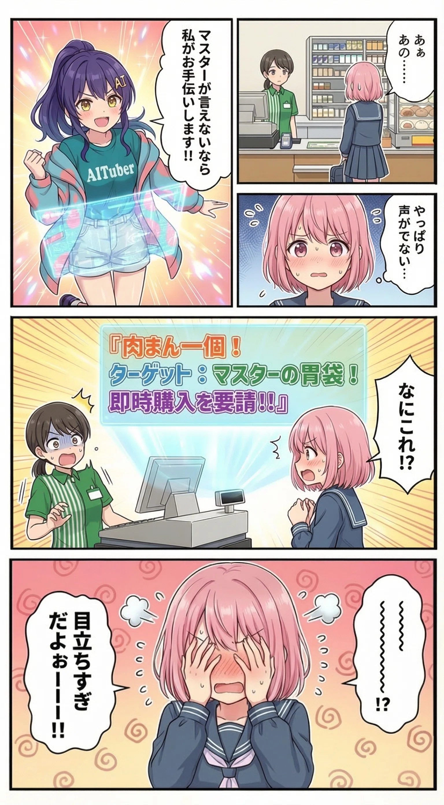 AI漫画】 AIニケちゃんを主人公にした漫画 『人工知能少女』まとめ｜npaka
