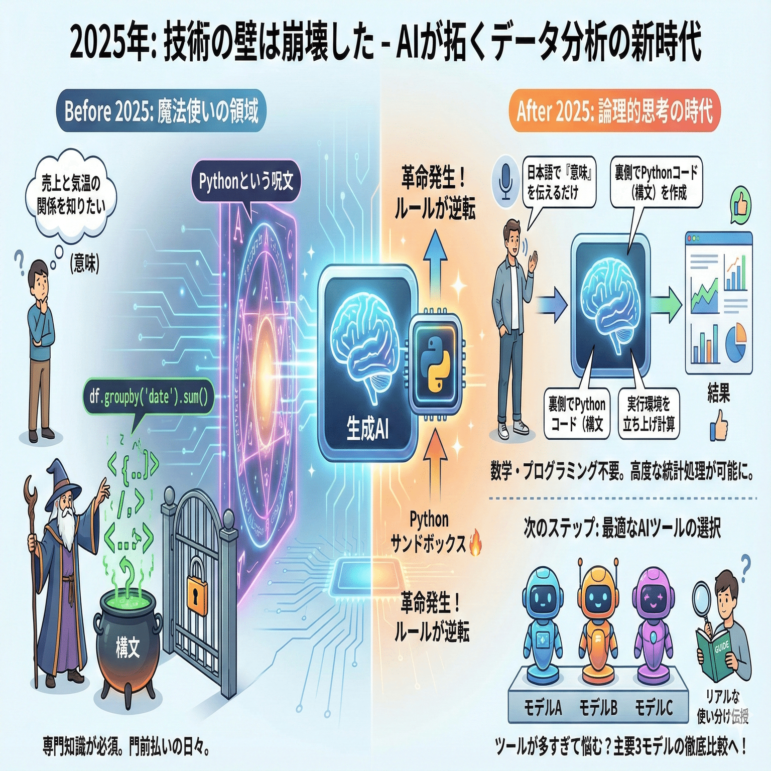 生成AI／データサイエンティスト／Python／R 生成AI／データサイエンティスト／Python／R 生成AI／データ