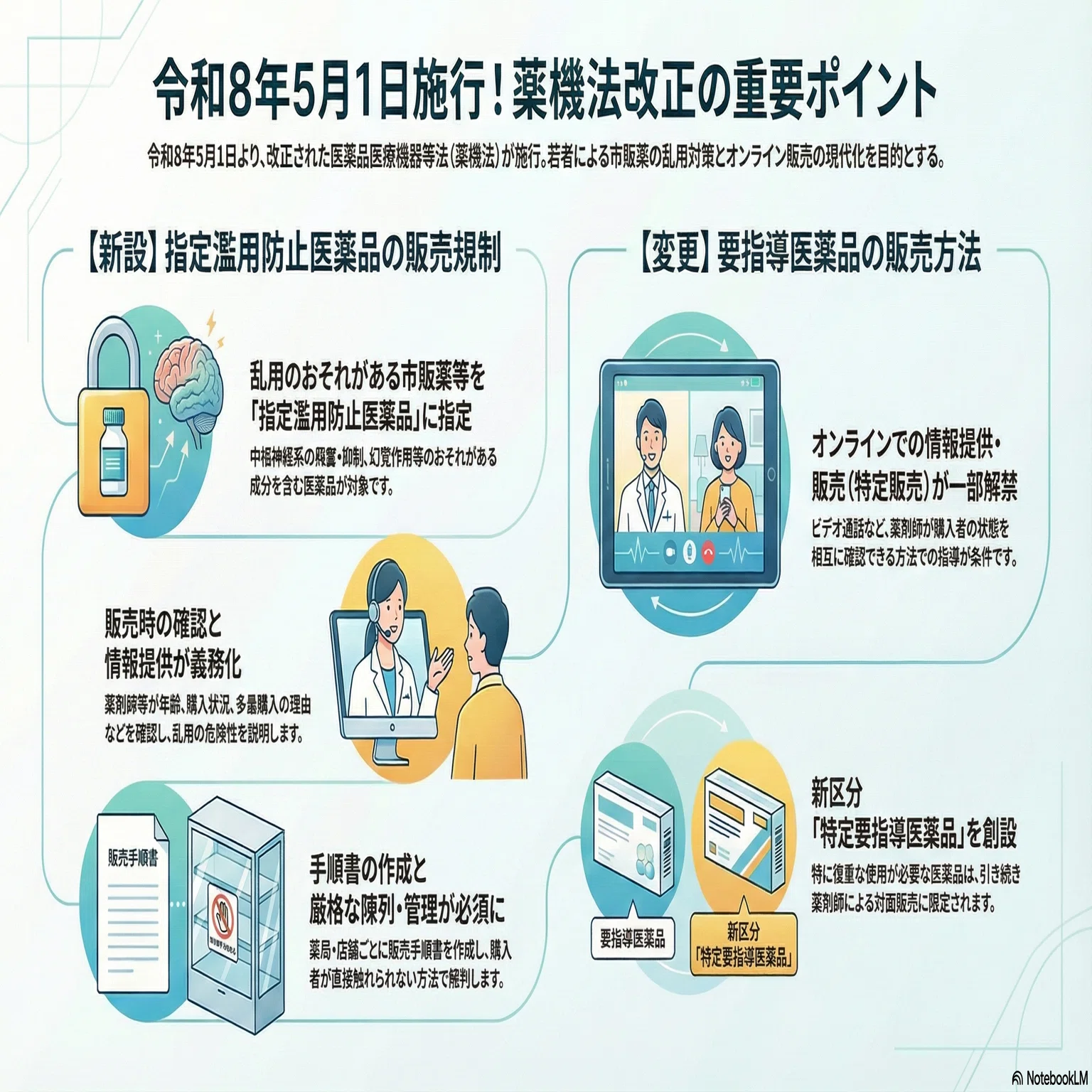 改正薬機法まとめ（令和8年5月1日施行）｜こはく堂薬局