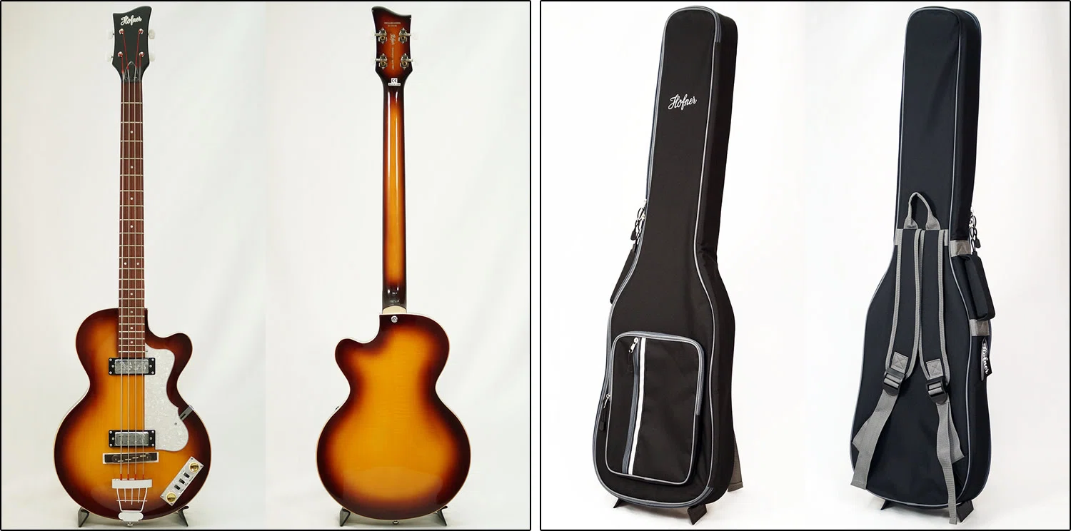 A highly popular model that makes Hofner's iconic Club Bass more