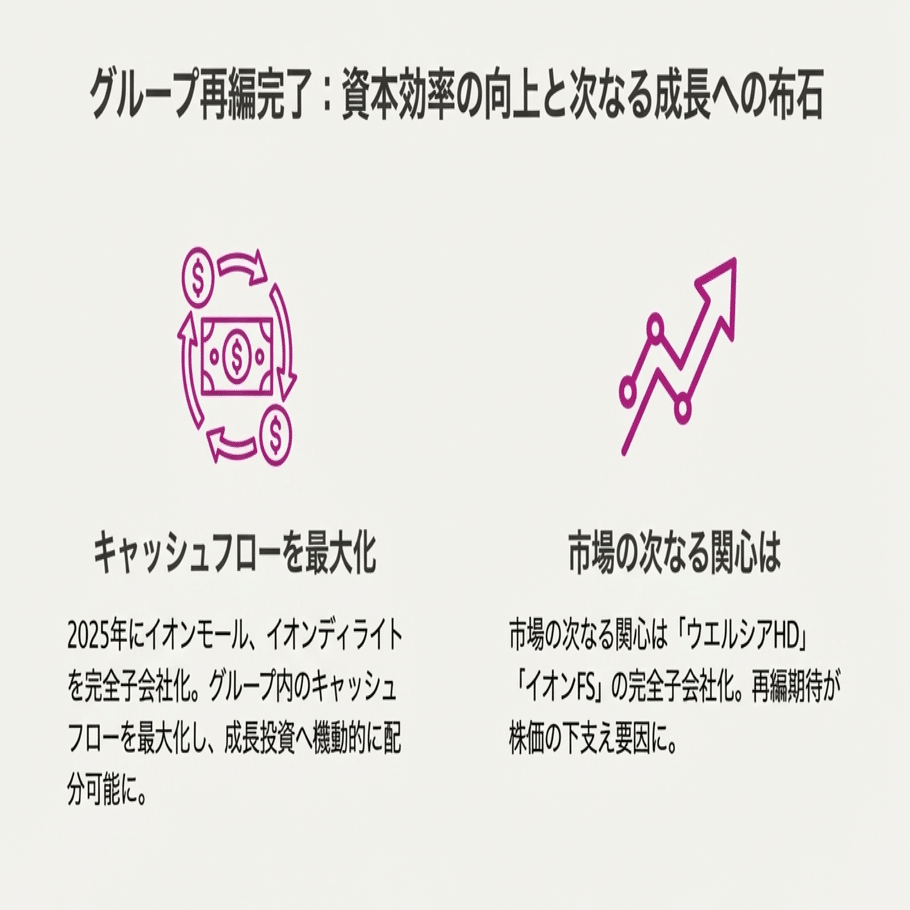 イオン(8267) ：最高益と優待で変貌する最強インフラ株】（ファンダメンタルズ分析、需給分析、テクニカル分析）｜Desk Research  Design