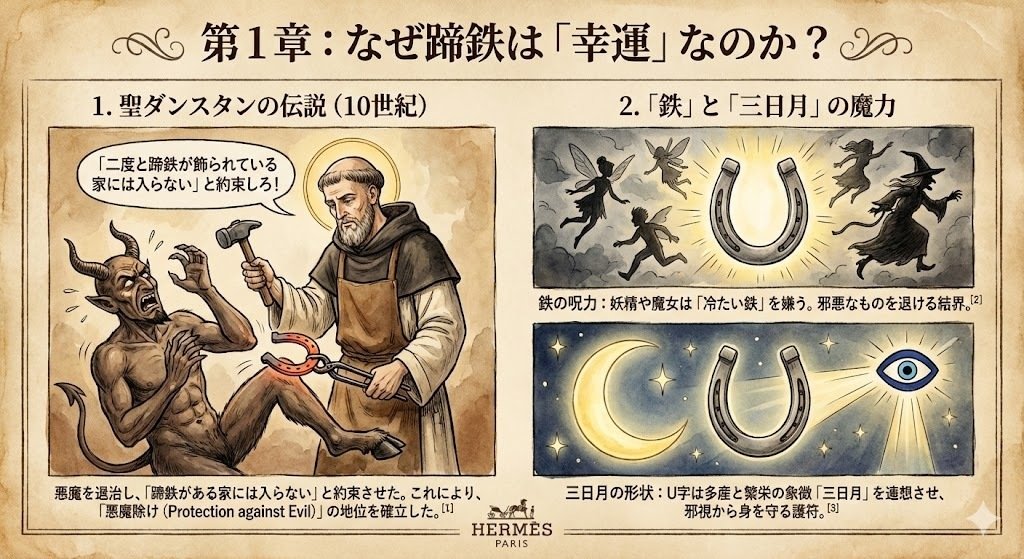 決定版】幸運のU字「フェール・ア・シュヴァル（蹄鉄）」：聖