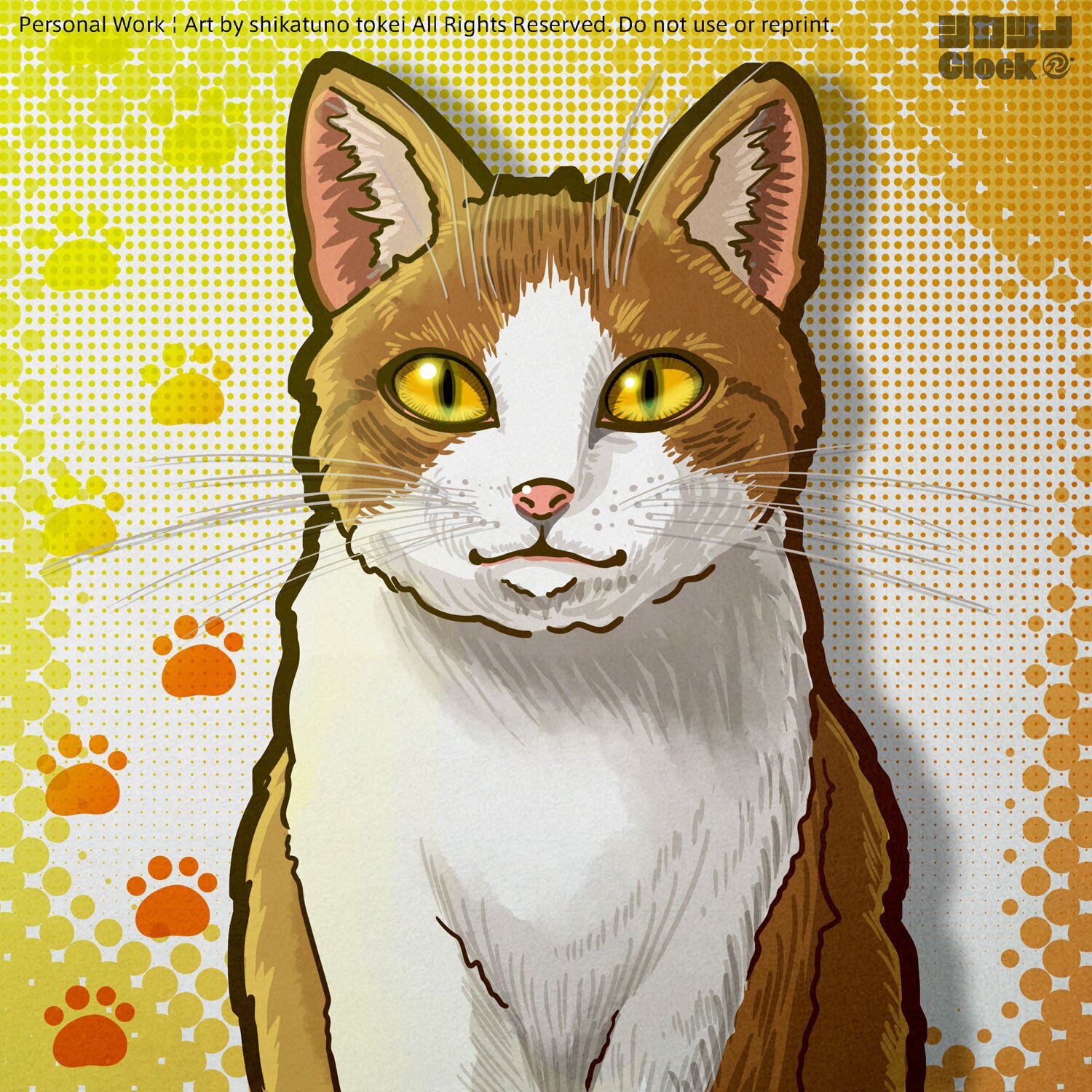 動物のデフォルメイラストとか！｜鹿角時計