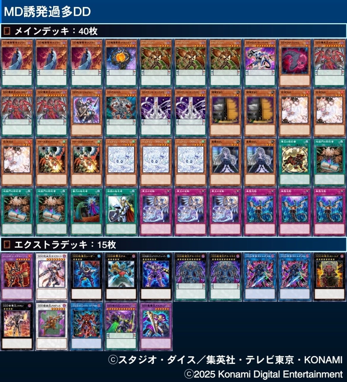 遊戯王MD】DDD入門ガイド｜yamada