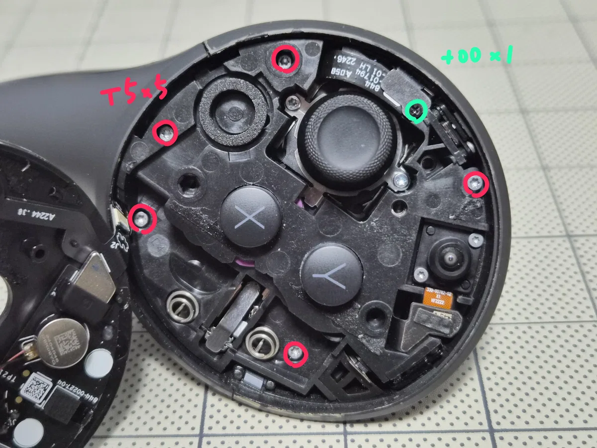 Quest Pro コントローラーのスティック交換備忘録｜くれま