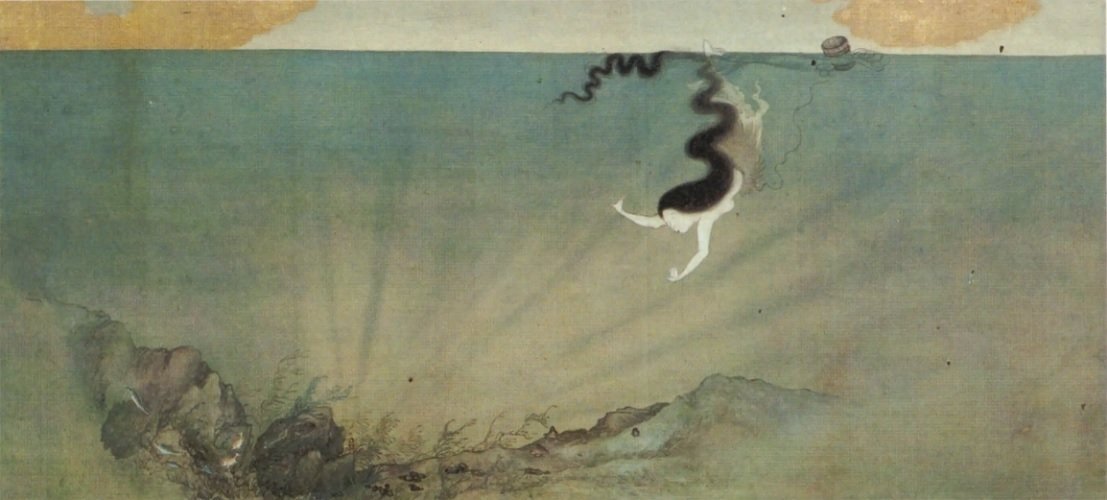 中田由絵 キャンバスアート Mushrooms#8 女風土記 Carving Her Name