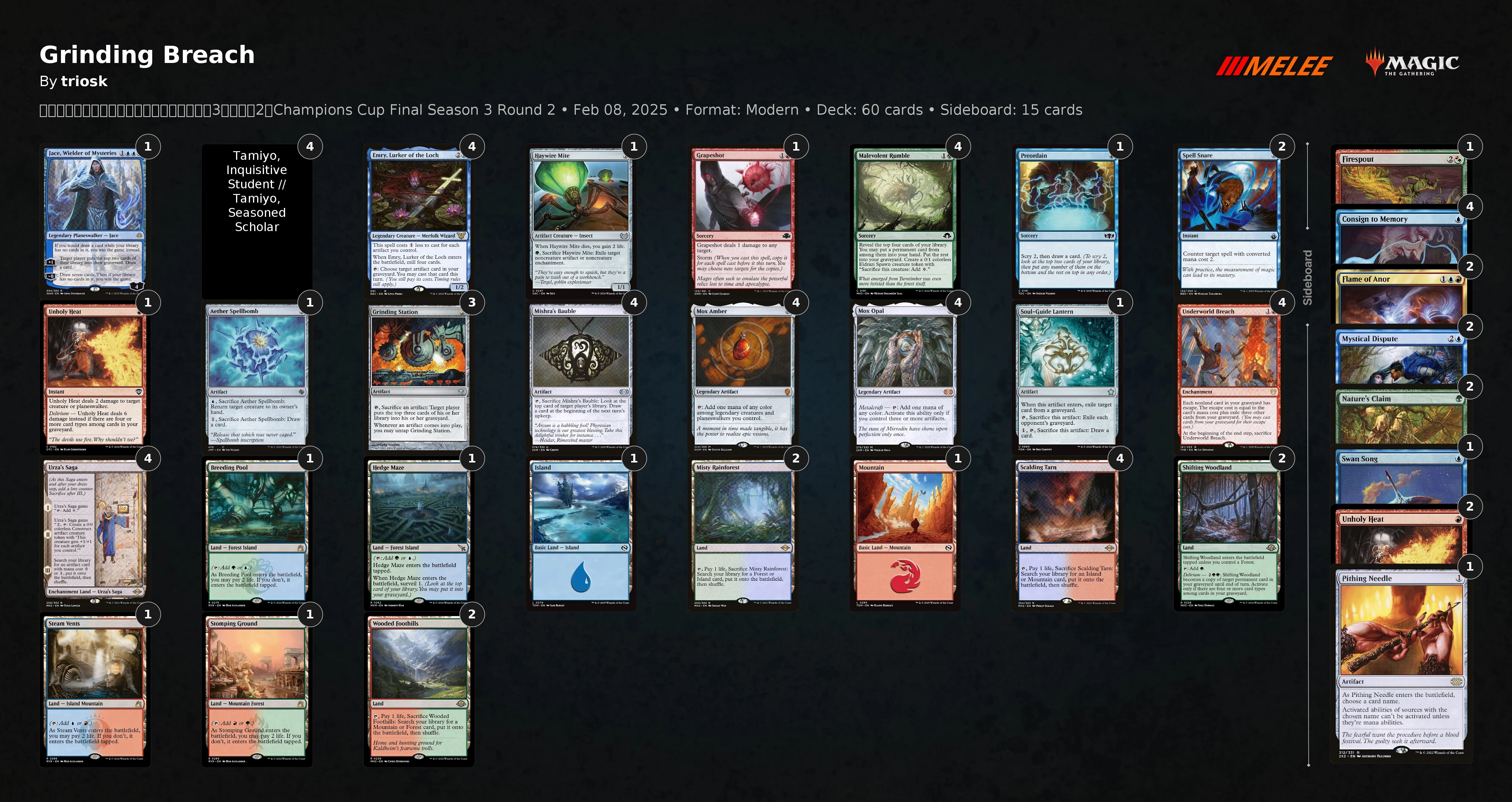 MTG 殺戮の波　デッキ 2025年主要トーナメント振り返りとデッキ評価、その1｜Yuuki Ichikawa