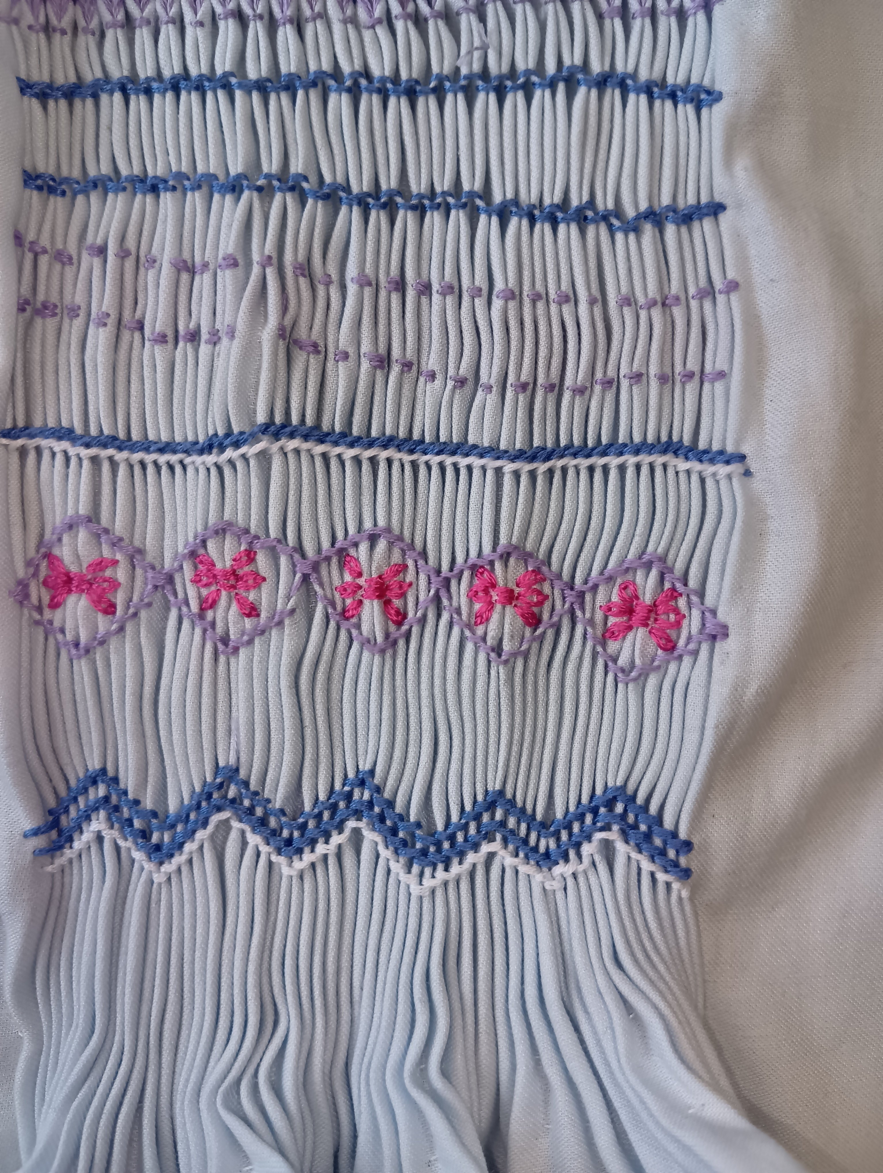 新品 ニュースペーパーバッグ モーターオイル カストロール チェーンステッチ刺繍 刺繍講座】基本のステッチ3（スパイダーウェブローズステッチ