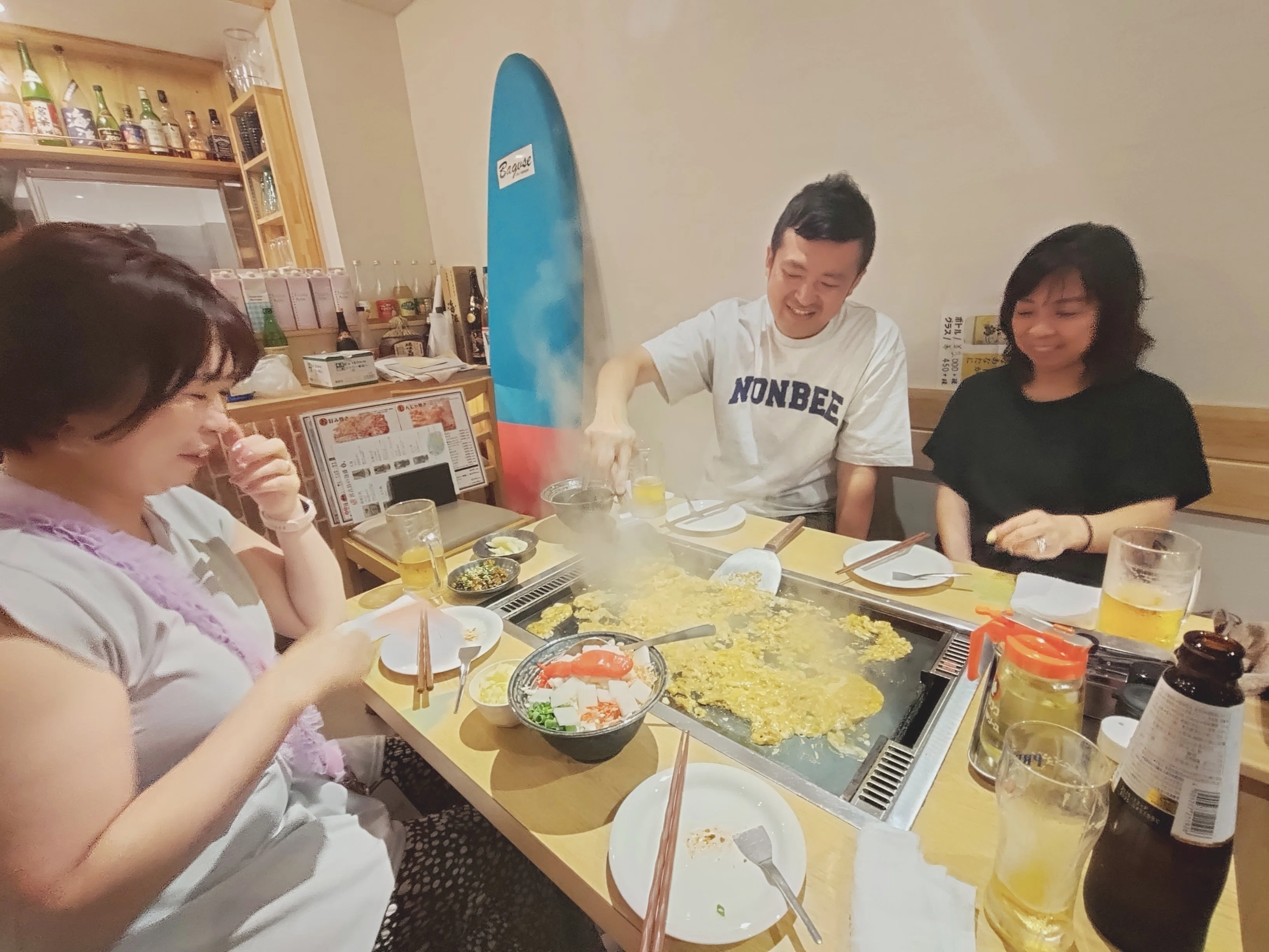 川崎市高津区】もんじゃと鉄板を囲む美味しい津田山の夜｜みやもとまなぶ