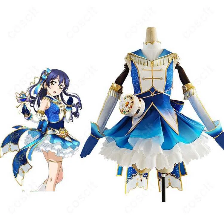 ラブライブ！園田海未 コスプレ衣装｜お化粧の魔法編 もっと綺麗に