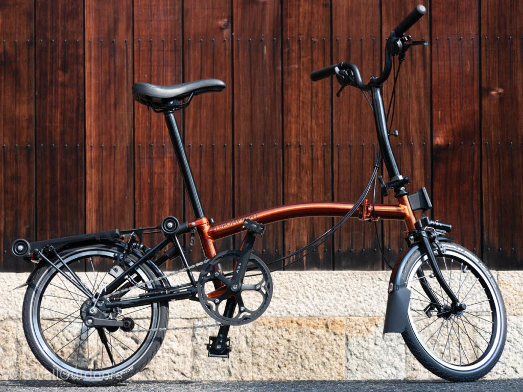 □BROMPTON M6R 折畳み自転車 ブロンプトン レッド 16インチ 内装3段 