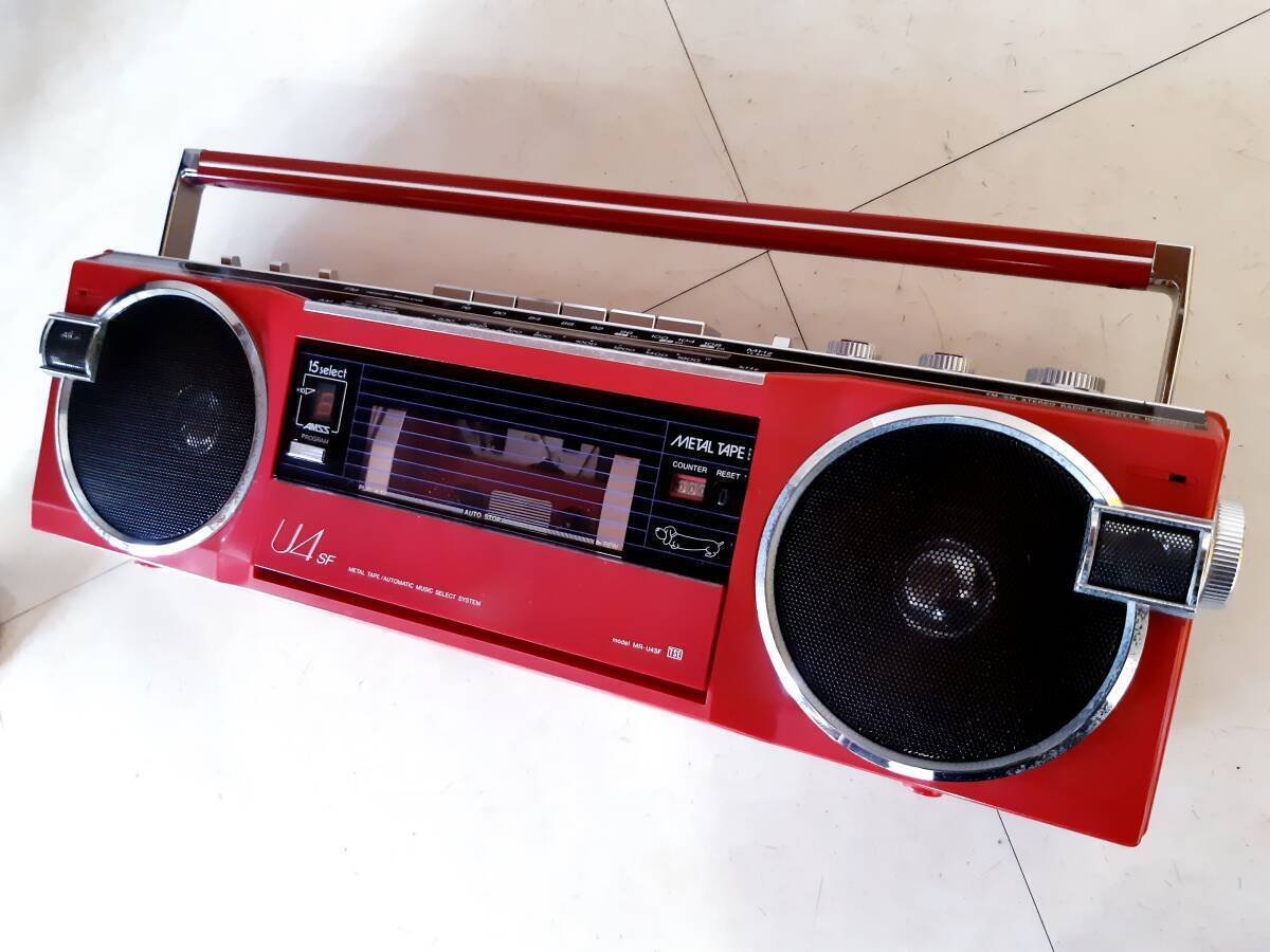 80年代に大ヒットした！！SANYO「おしゃれなテレコU4」って覚えてる
