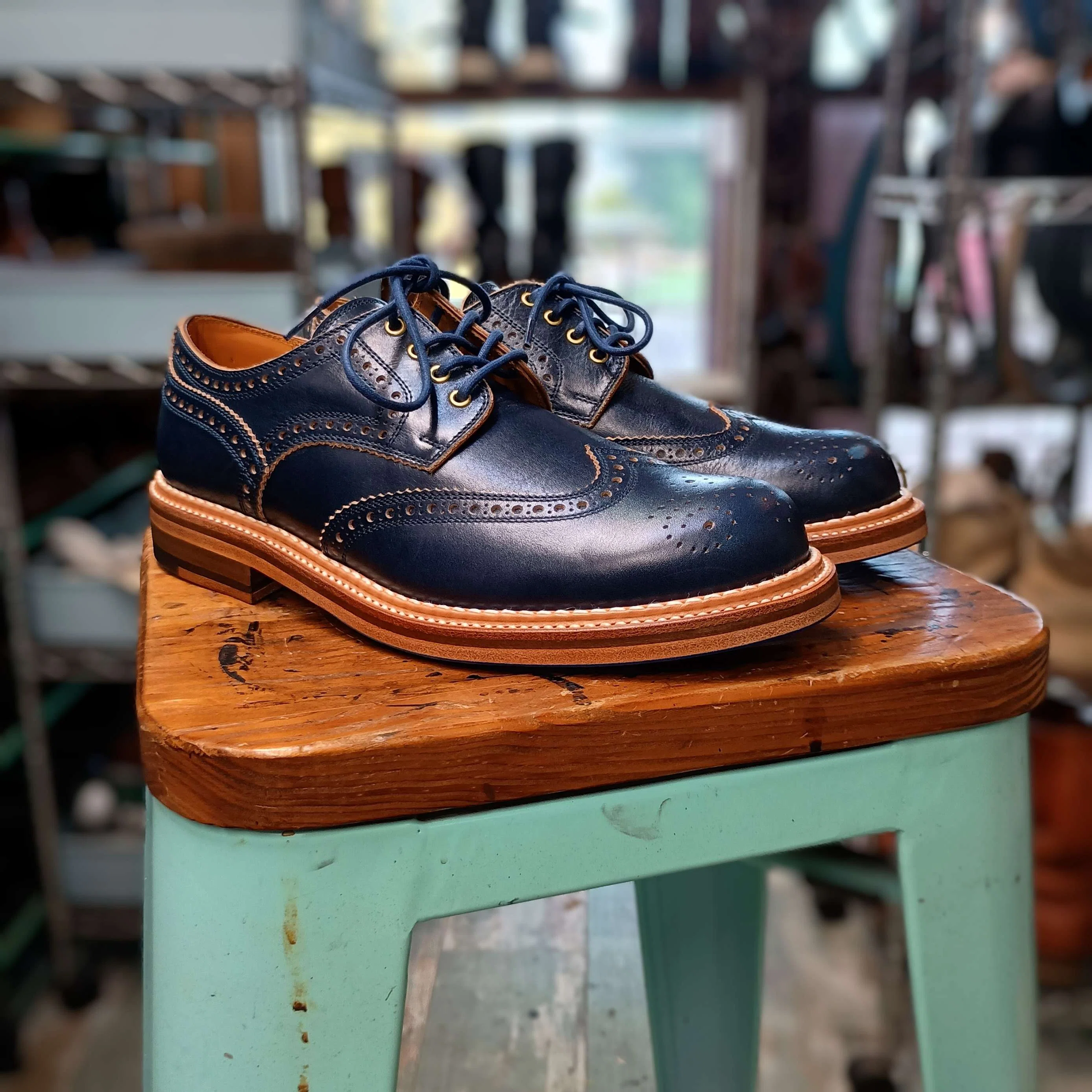 ハーフラバー補修】Tricker's/トリッカーズのハーフラバー補強｜CREA