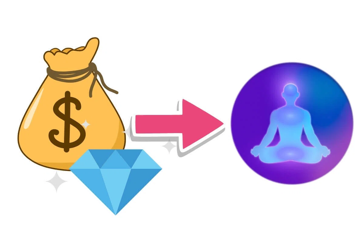 お金とダイヤからスピリチュアルに移行してる様子