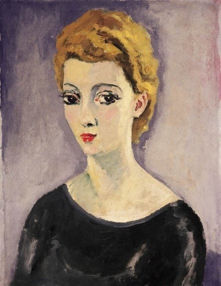 一日一絵（42）キース・ヴァン・ドンゲン作品を描く。｜都志良三