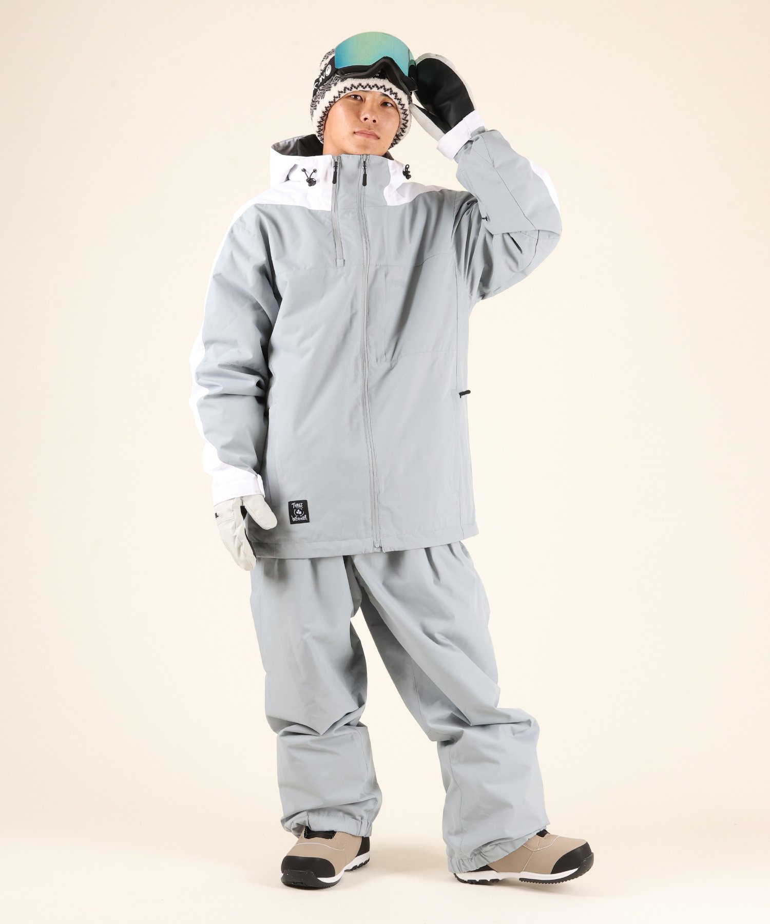 GOOFIES スノーボードウェア ホワイト/グレー マジ部会員におすすめ】スキー・スノーボードウェア特集｜マジ部公式note