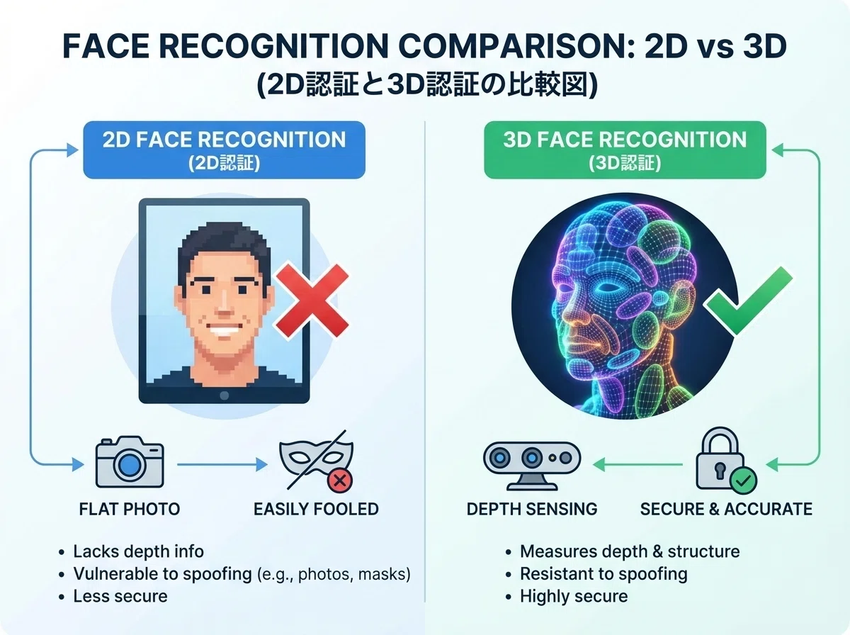 最新技術】あなたの顔を3Dで守る！次世代の本人確認システムが凄すぎる
