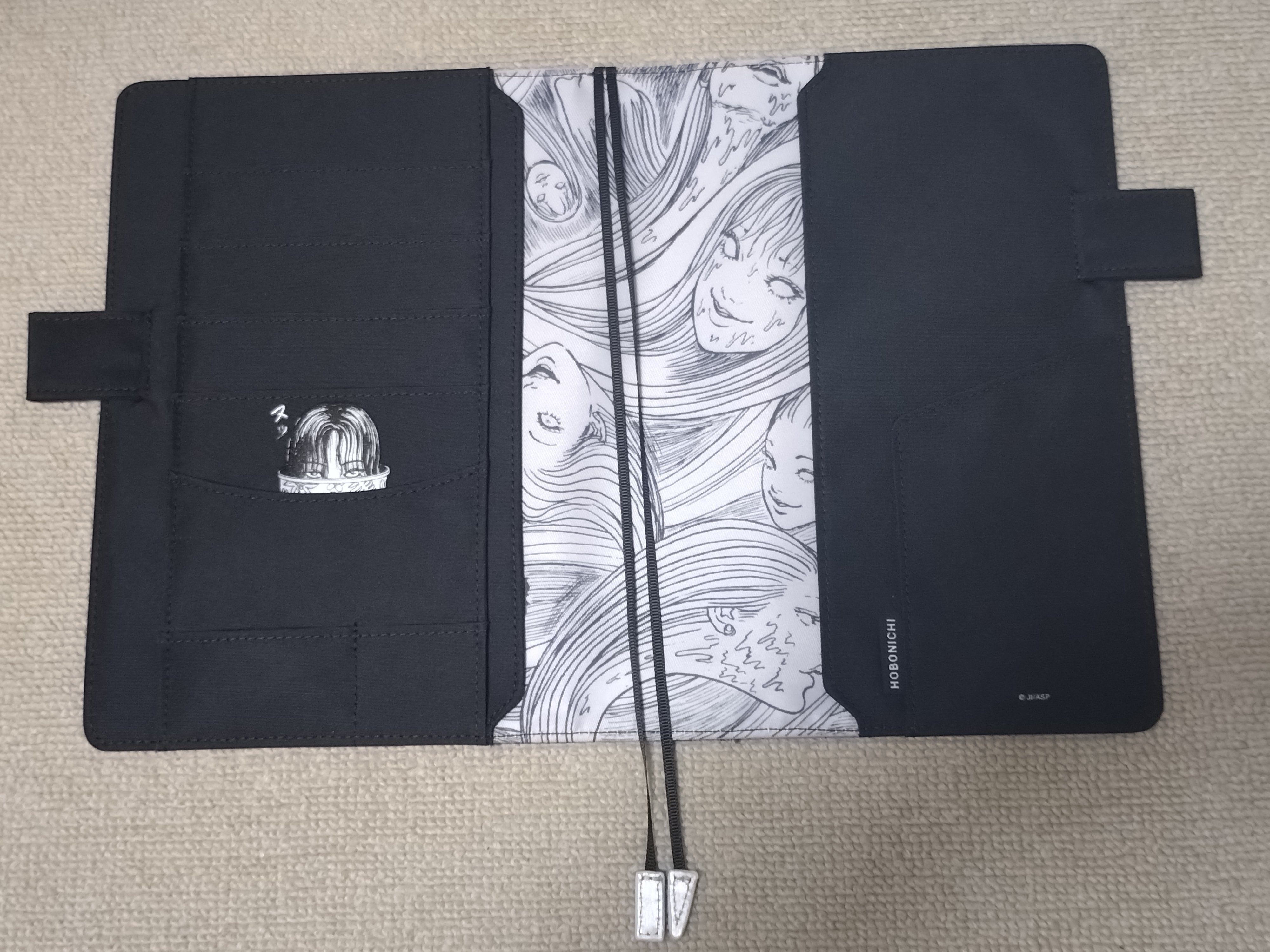 買って良かったモノ ほぼ日 A5 カズン用カバー 伊藤潤二/富江 Memory