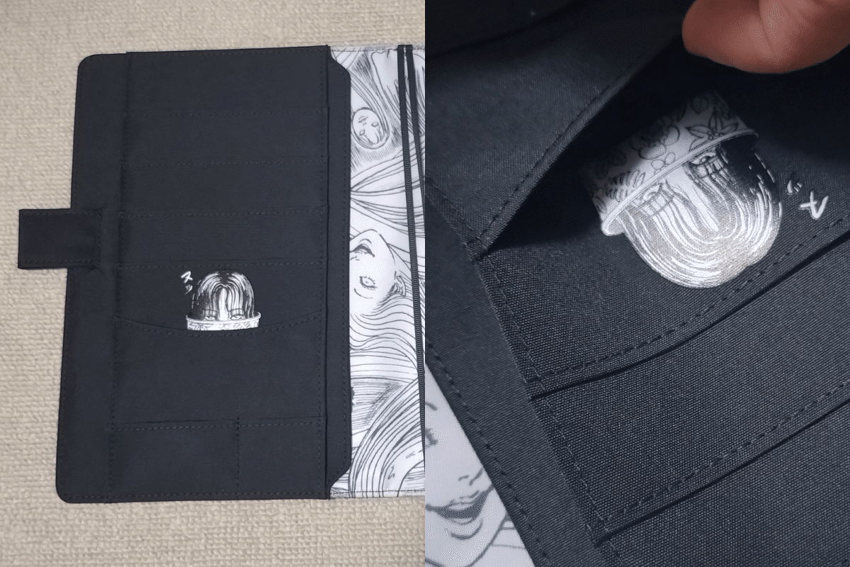 買って良かったモノ ほぼ日 A5 カズン用カバー 伊藤潤二/富江 Memory