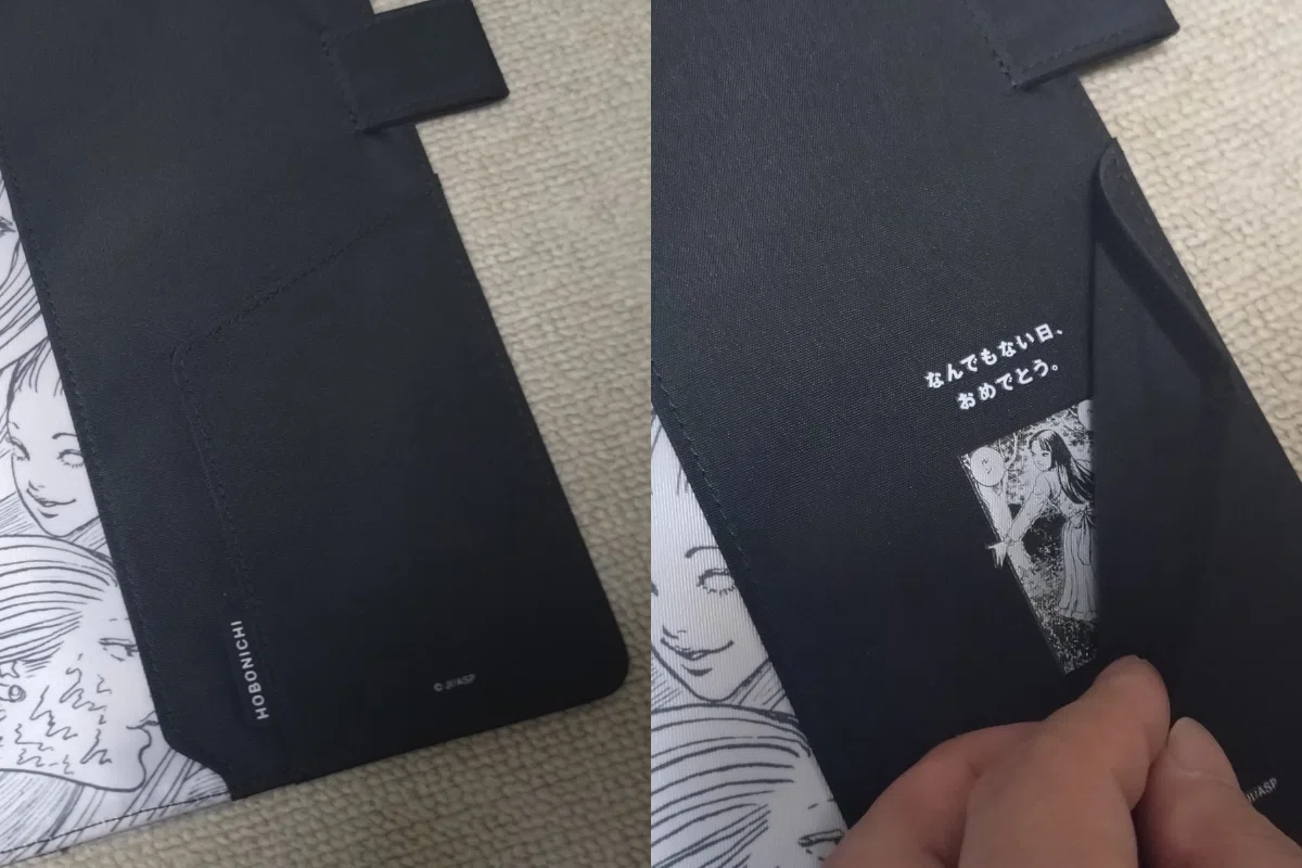 買って良かったモノ ほぼ日 A5 カズン用カバー 伊藤潤二/富江 Memory