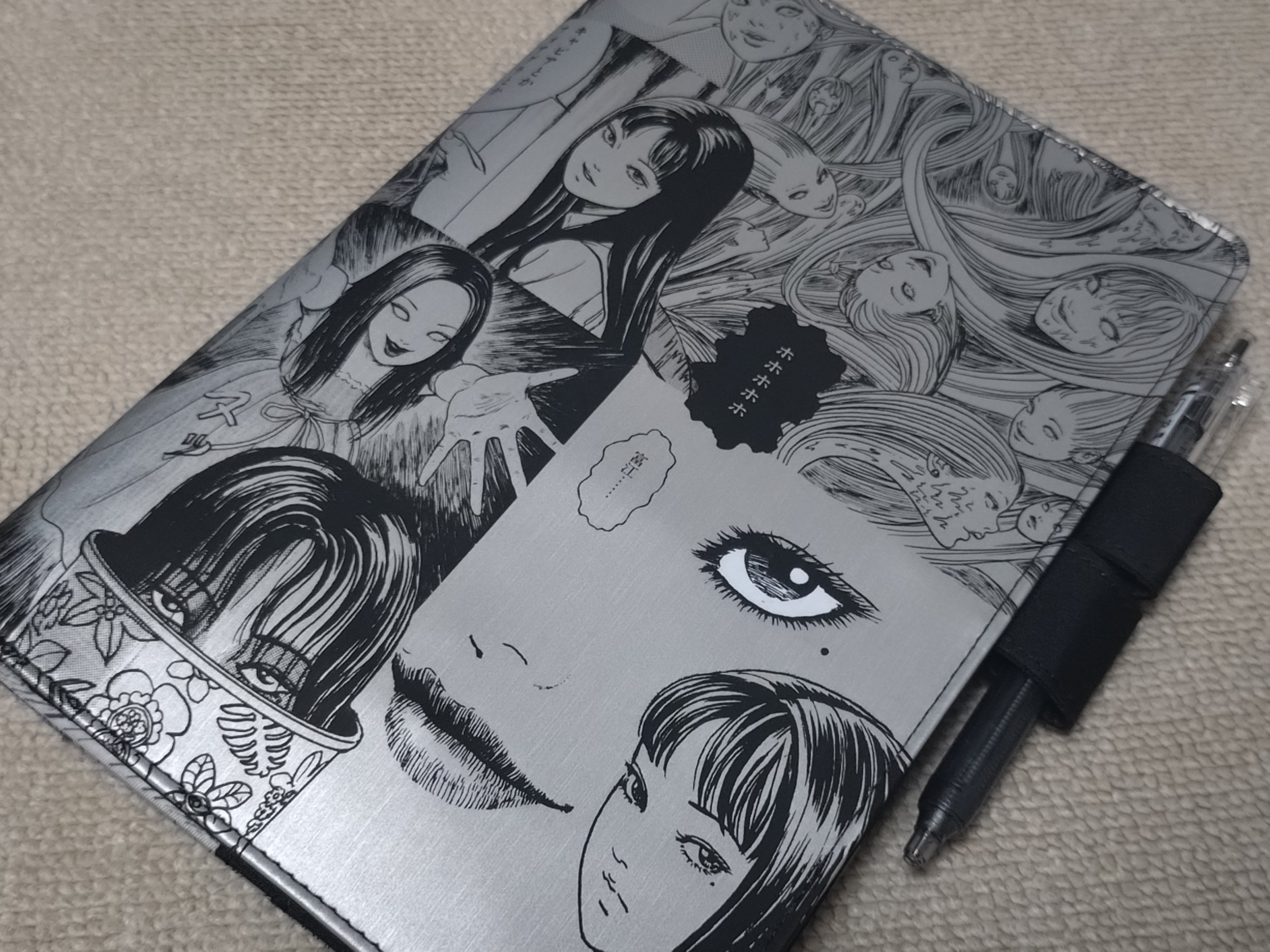 買って良かったモノ ほぼ日 A5 カズン用カバー 伊藤潤二/富江 Memory