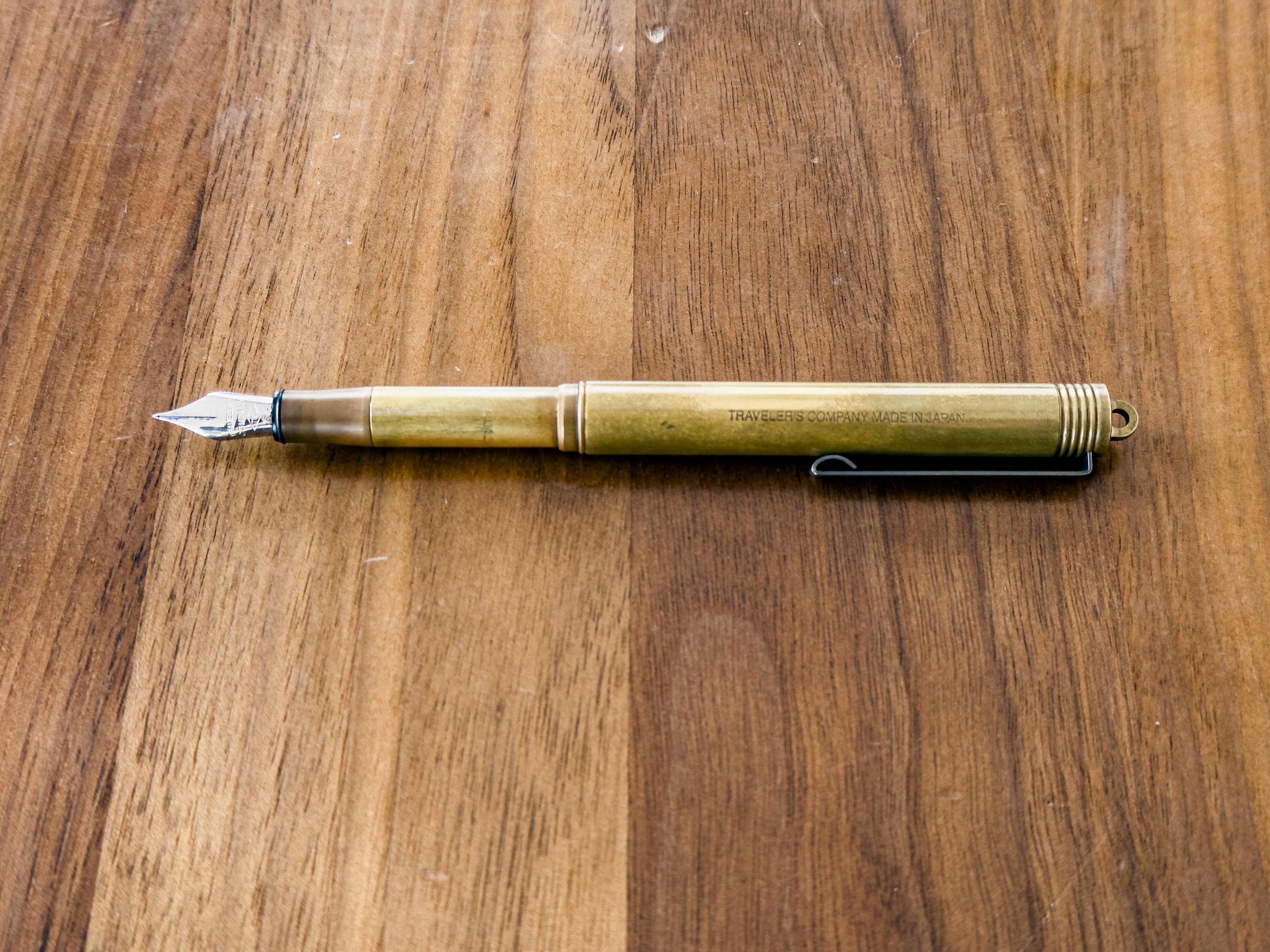 今も使い続けている万年筆Vol.1｜TRCブラス万年筆は