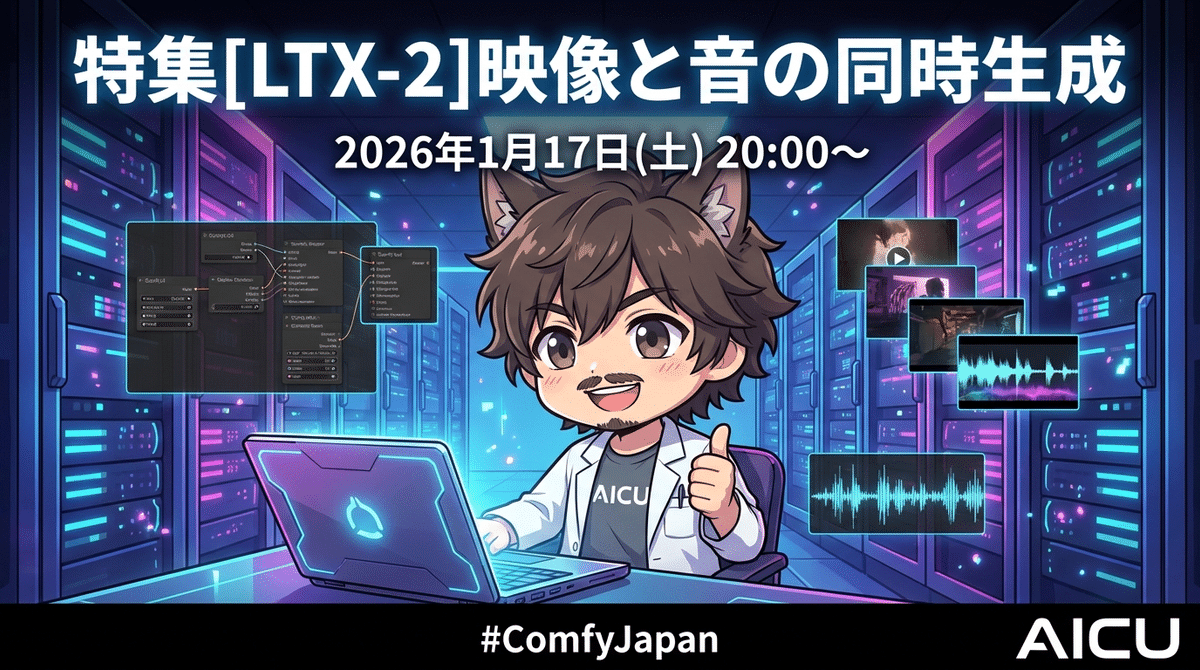 [LTX-2] ComfyUI標準対応!映像と音の同時生成が可能にする動画生成の異次元(後編)