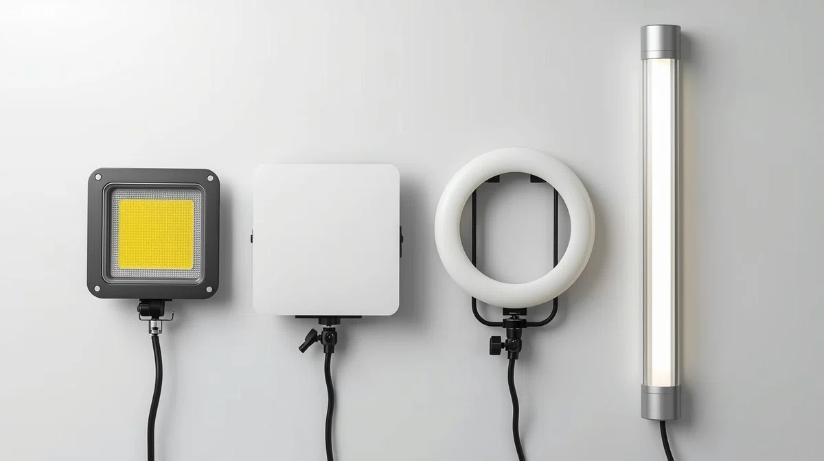 【2026年版】撮影用COB方式LEDライトおすすめ12選|失敗しない選び方ガイド|カメラマン養成講座【迷わず選べるカメラと機材のセレクトガイド】