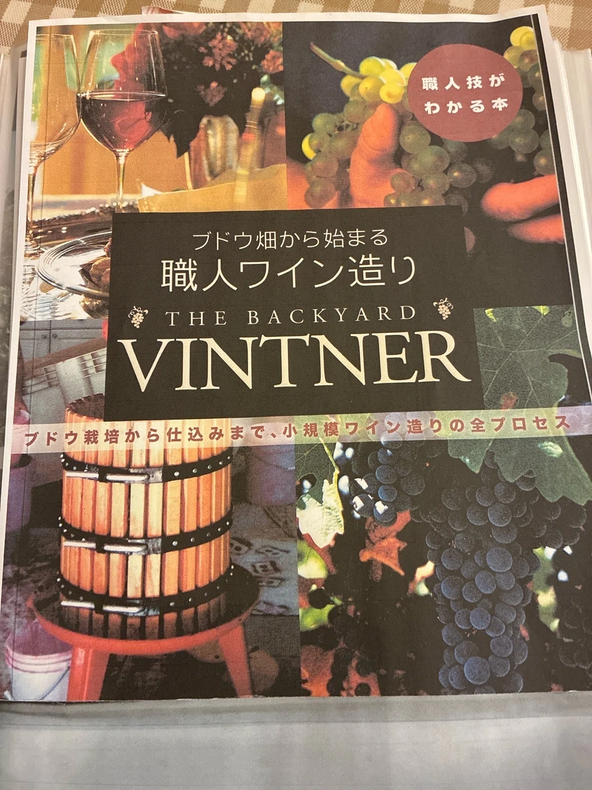 ブドウ畑から始まる職人ワイン造り ブドウ栽培から仕込みまで、小規模