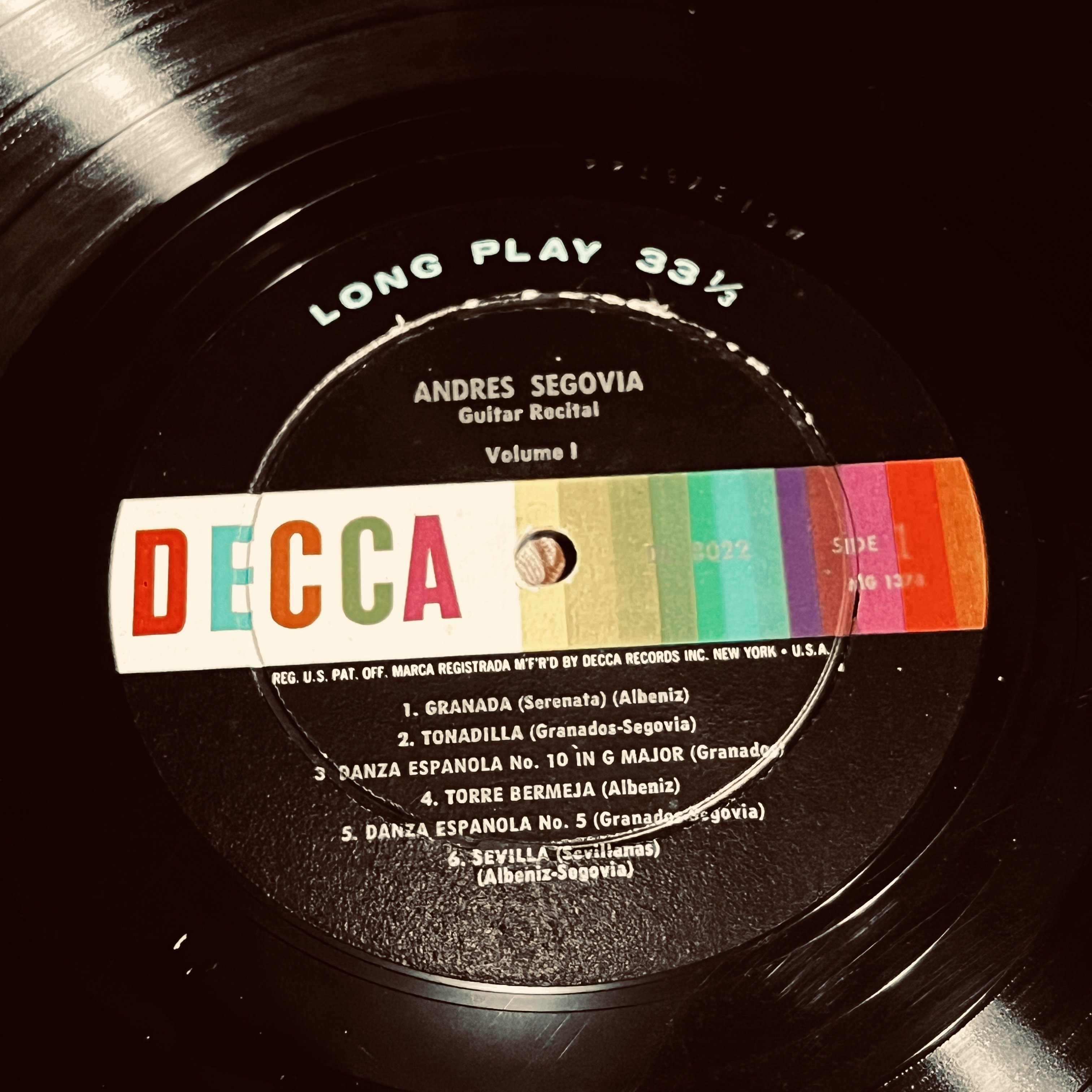 アンドレス・セゴビア ディスコグラフィー③｜一宮誠志