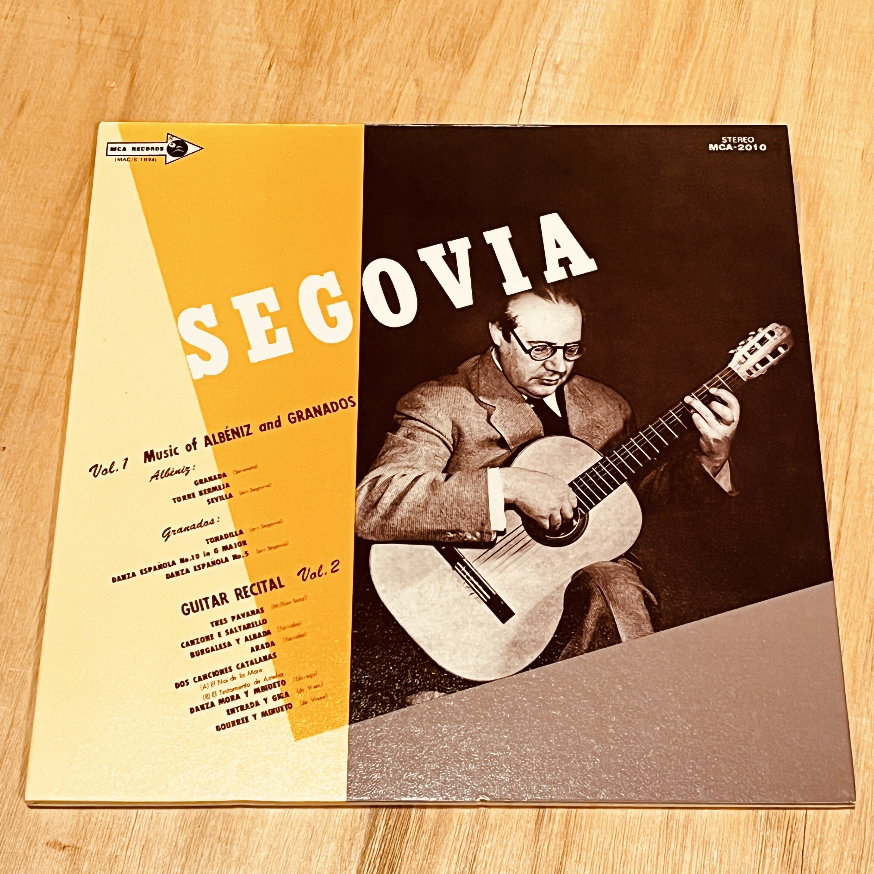 アンドレスセゴビアのレコード アンドレス・セゴビア ディスコグラフィー③｜一宮誠志