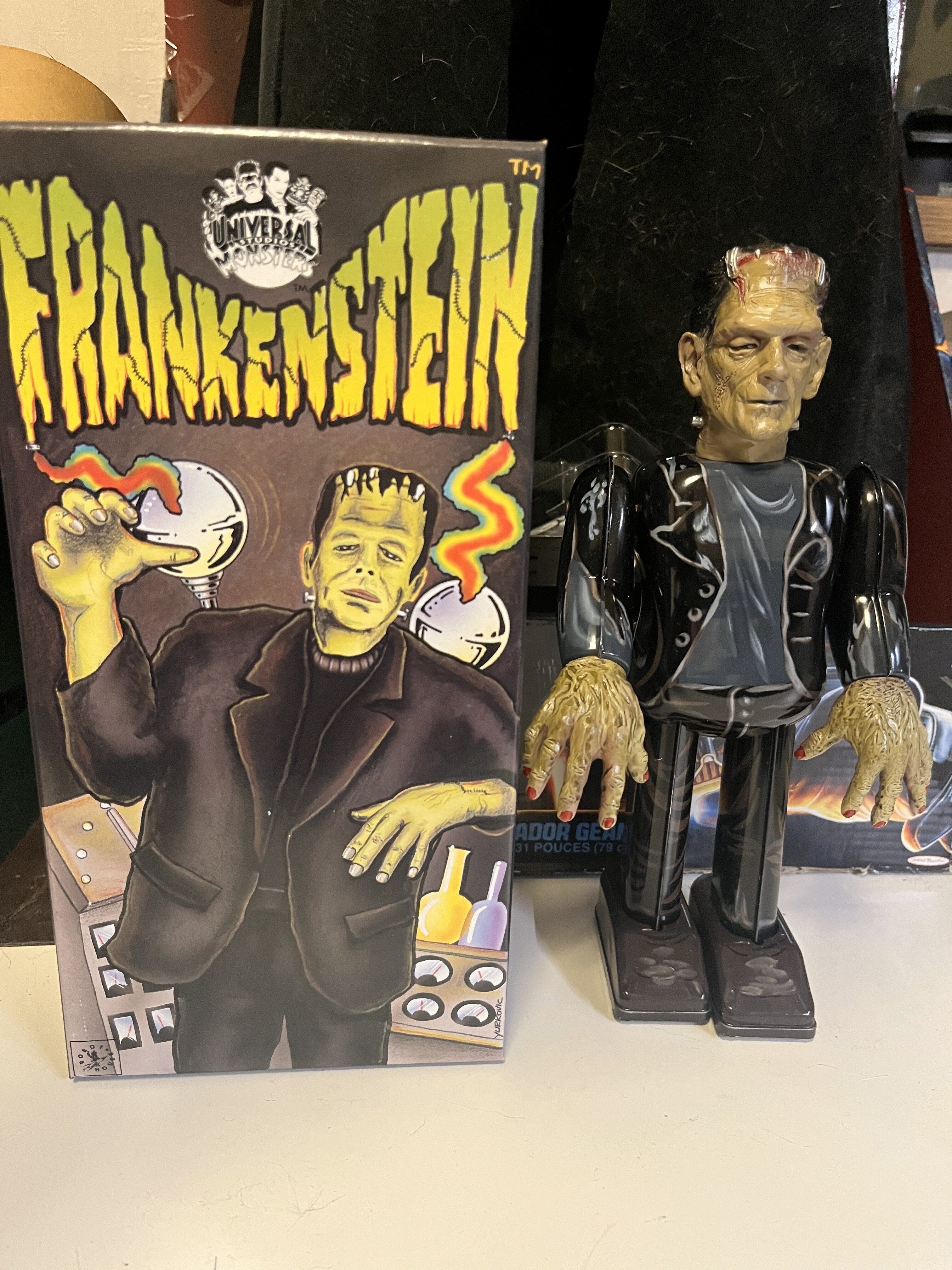 ユニバーサルモンスターズ　ブリキ　フランケンシュタイン 日本製 ユニバーサルモンスターズ ブリキ フランケンシュタイン 日本製