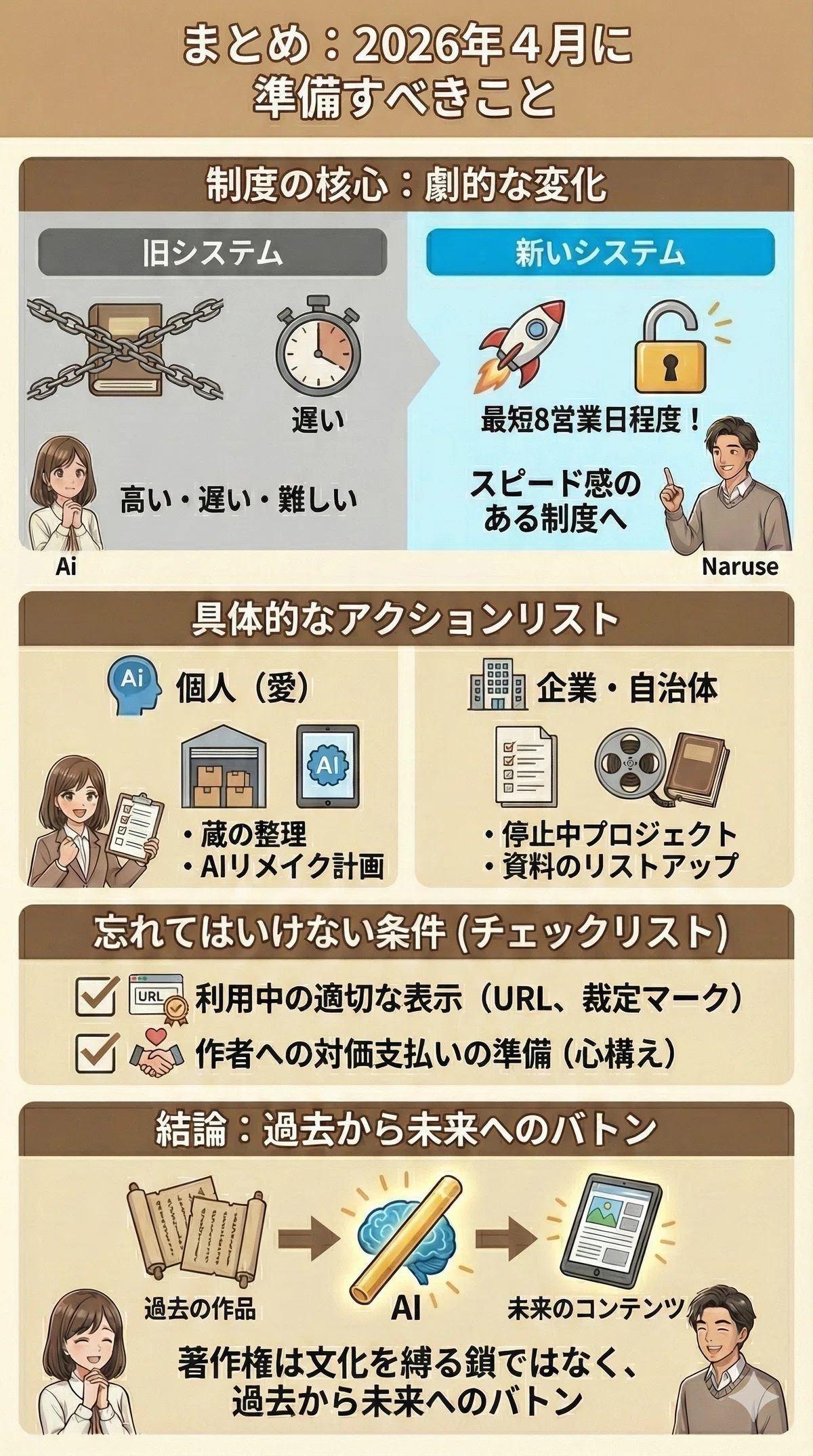 2026年新制度対応】 AI時代の著作権「裁定制度」完全ガイド 連絡がつか