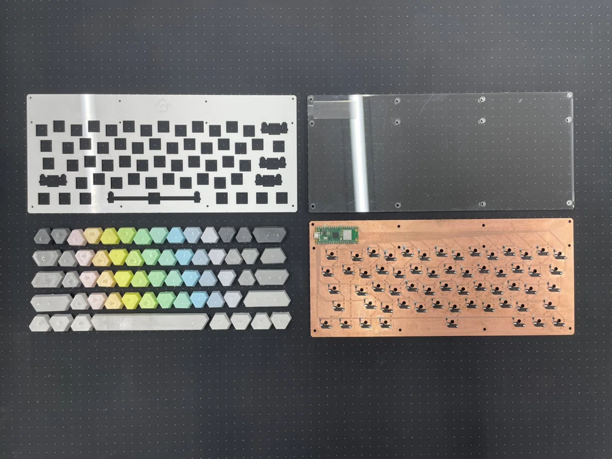オリジナル製品でゼロからキーボードをつくる ～基板加工から完成編