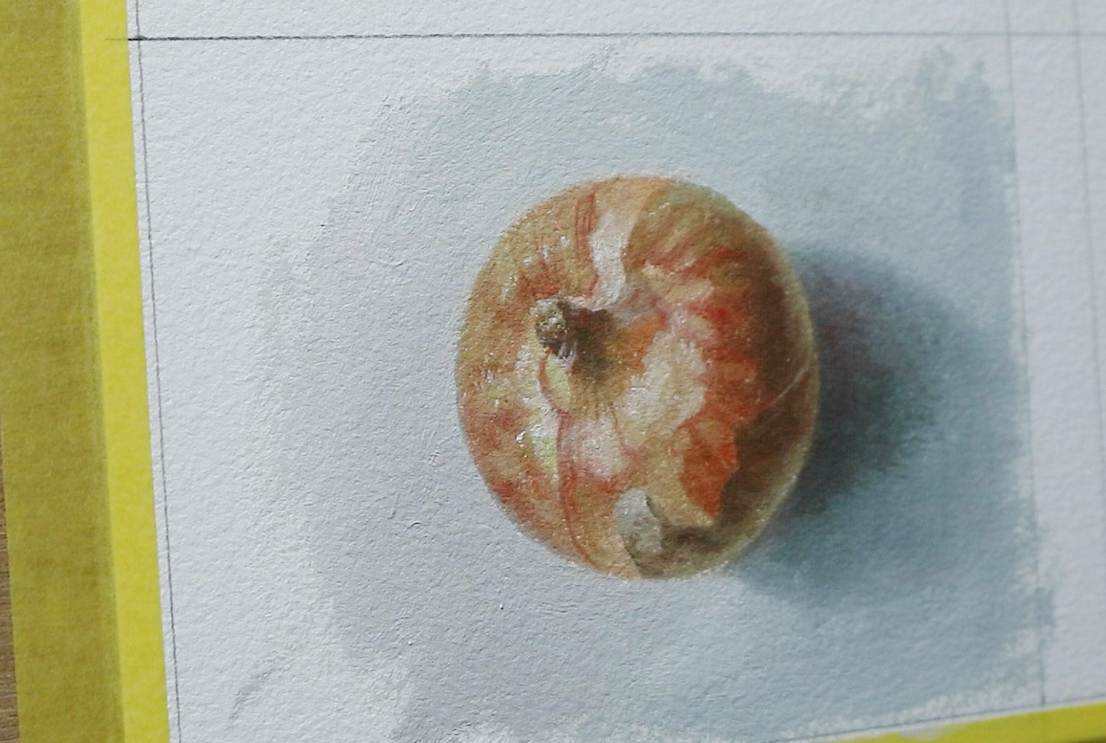 混色の基礎】ミニマルに玉ねぎを描く｜平林孝央（絵描き）