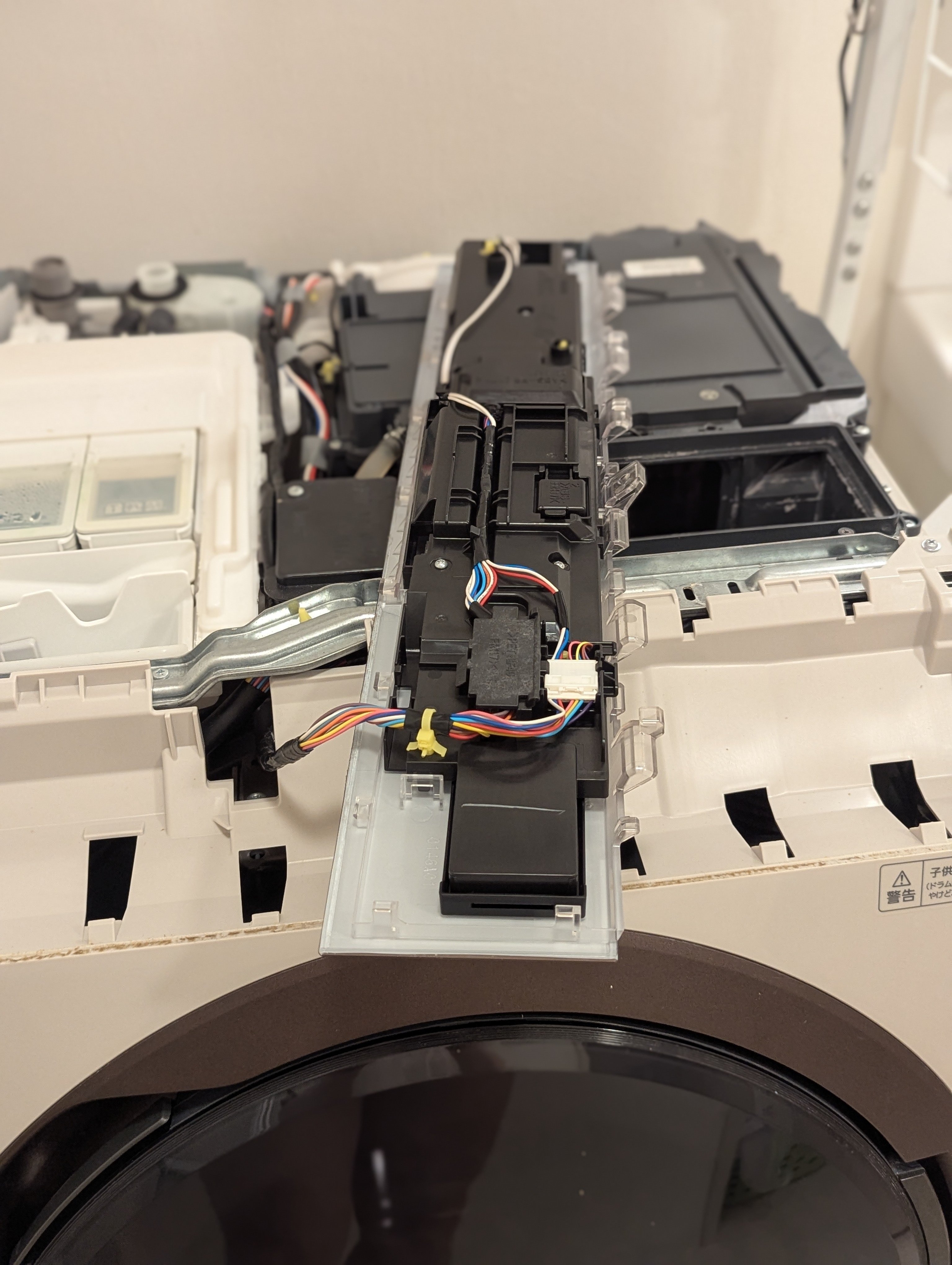 DIY】乾燥しない Panasonic 製ドラム式洗濯機を分解して清掃・修理