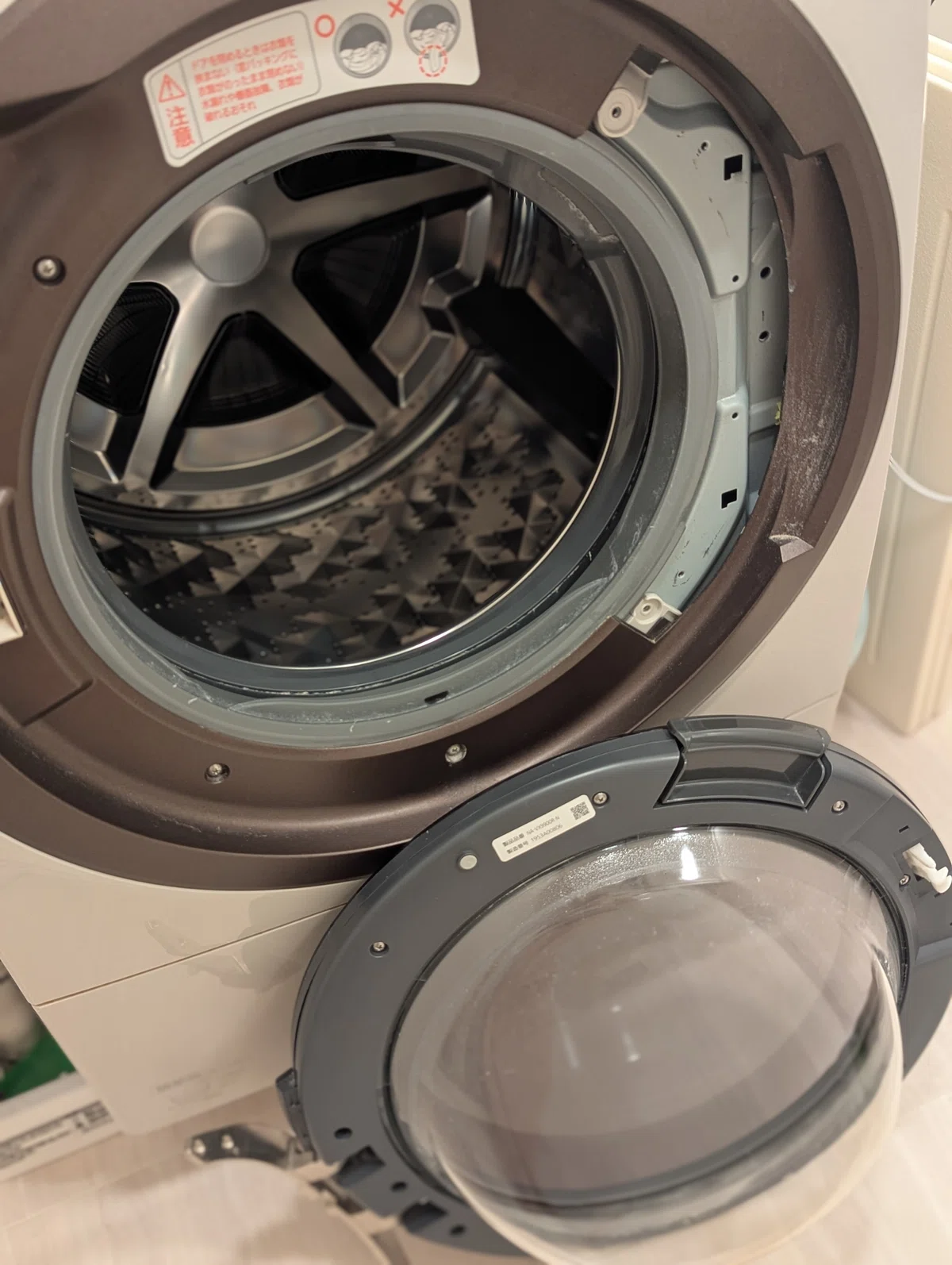 Panasonic ドラム式洗濯機 分解清掃