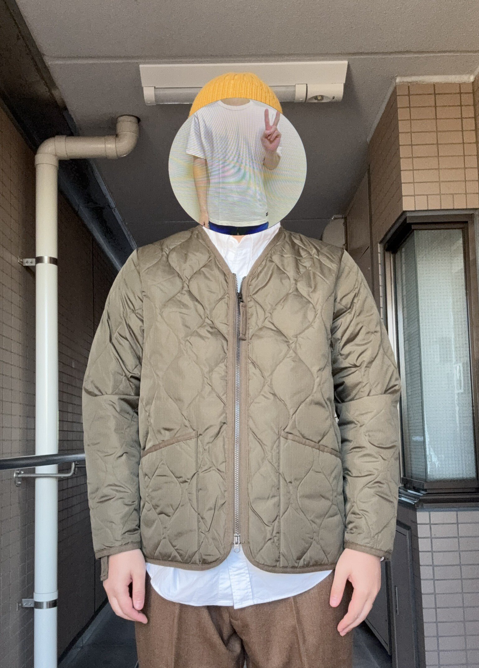 レビュー】TAION ミリタリー Vネックジップ ダウンジャケット｜800FPの