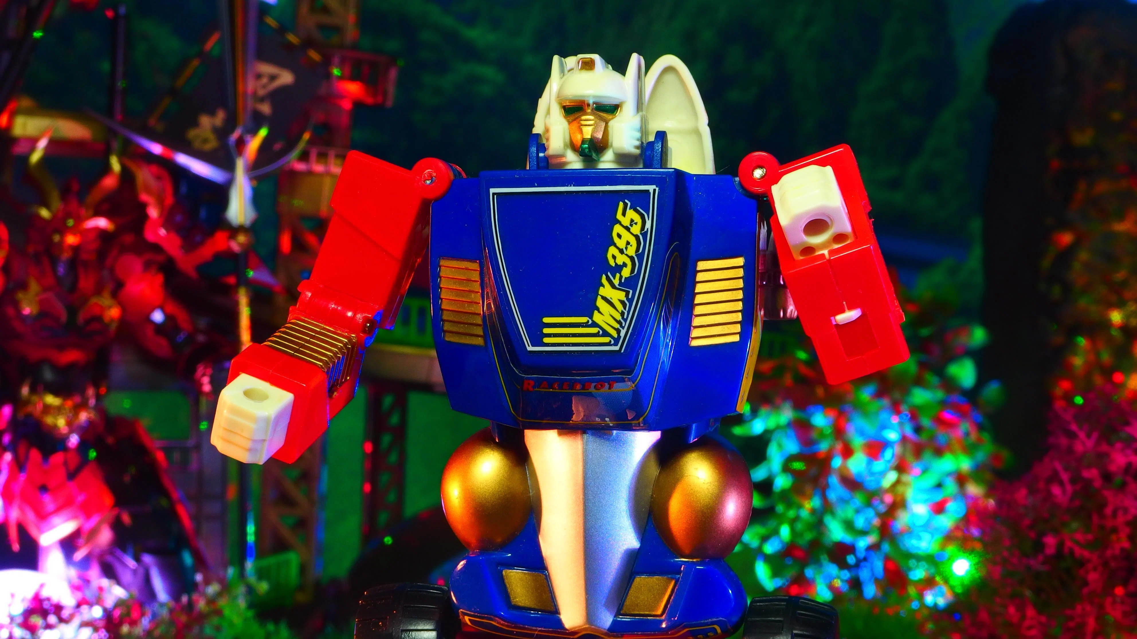 G☆ 昭和レトロ　変身　マシーンロボ 改・ジオラマレビュー40 RACER BOT／レーサーボット【ブルーボディ