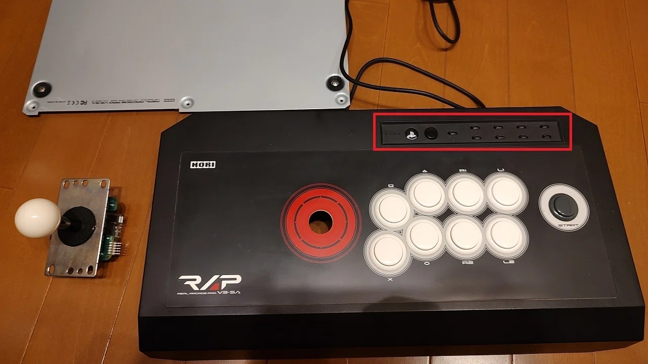 使わなくなったアーケードコントローラ（RAP.V3 SA）を現代機に。Brook