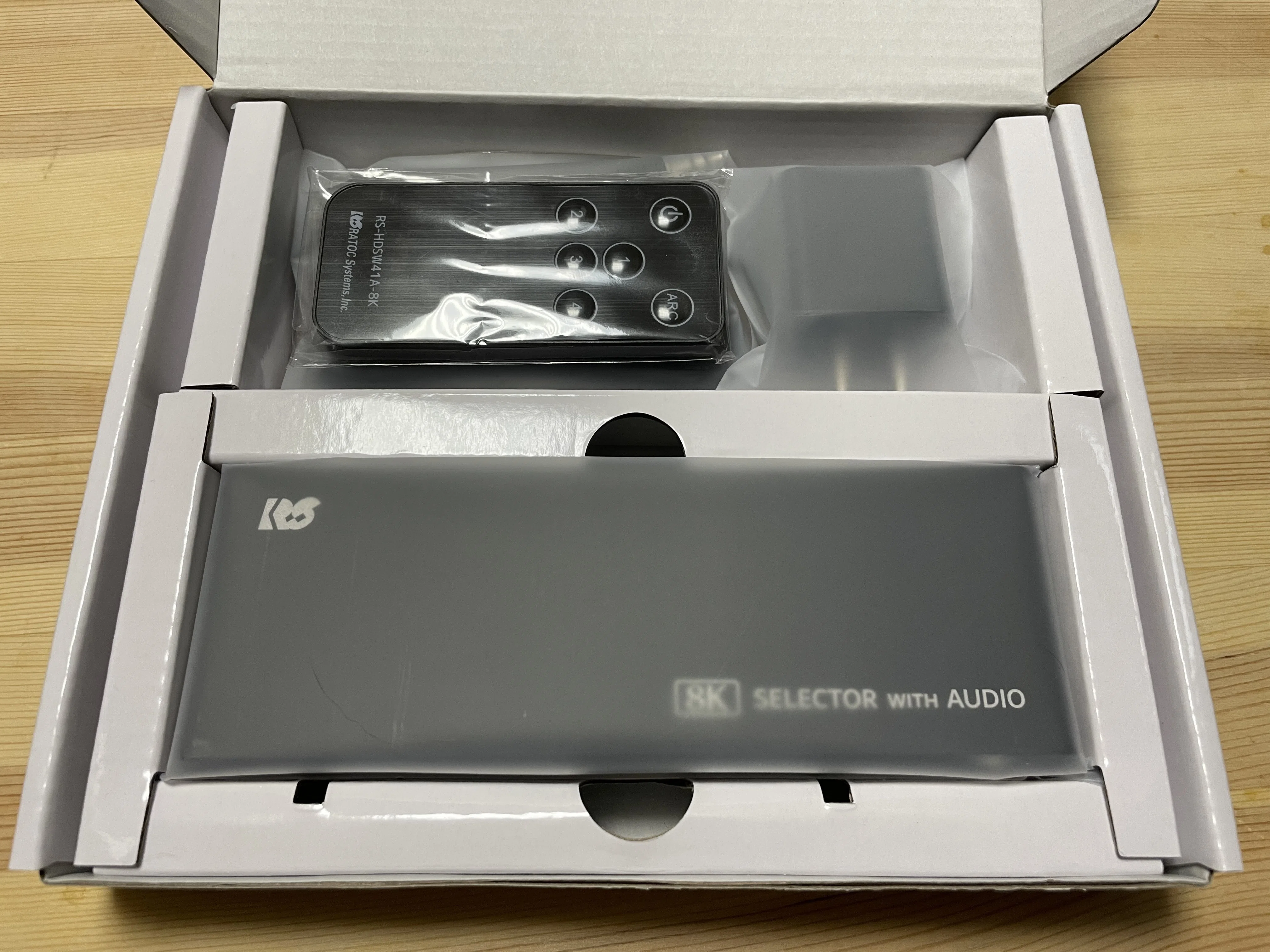 HDMIセレクター RATOC RS-HDSW41A-8Kレビュー｜usacci