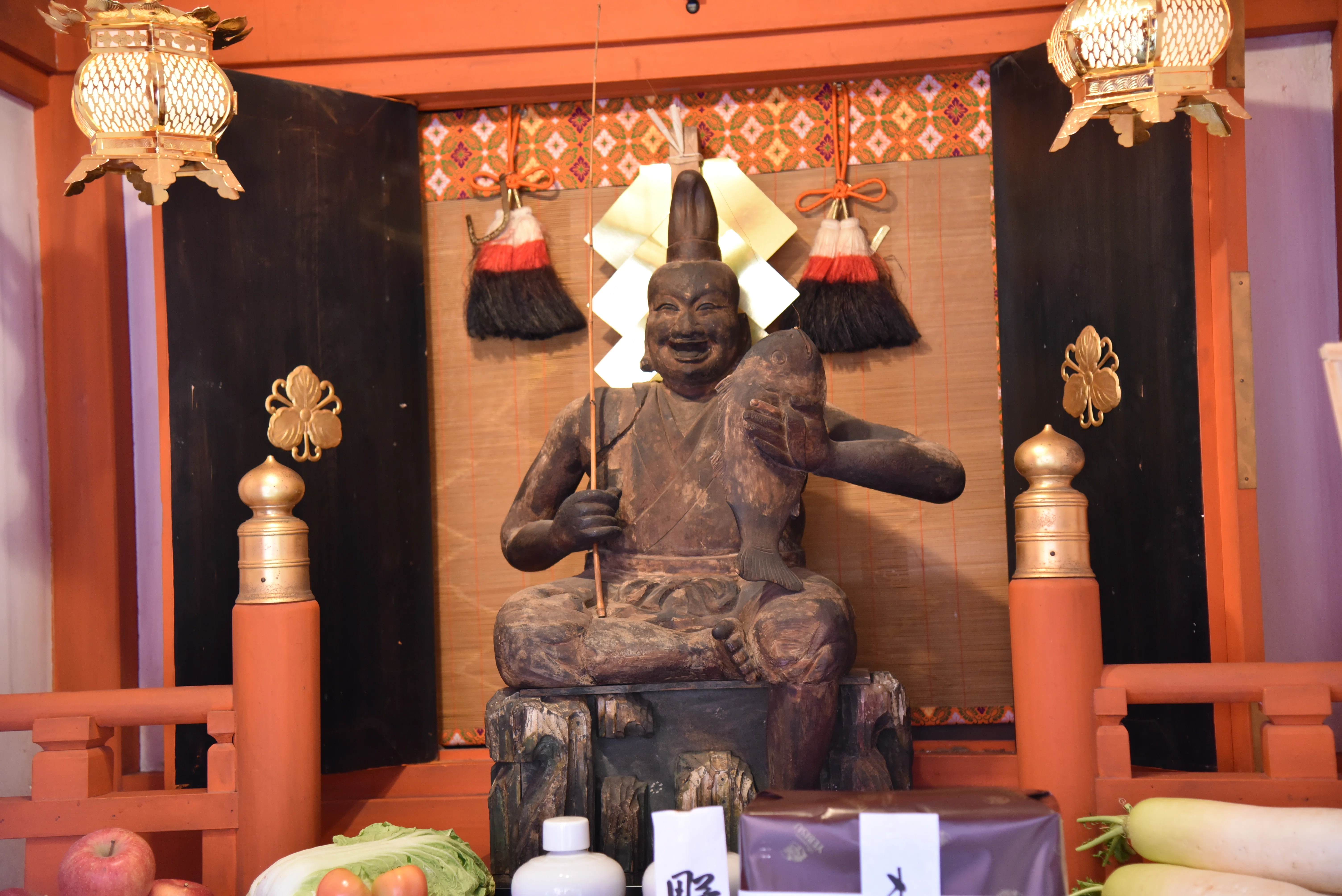 3日間のみ御開帳】源義経が祈願。満面の笑みをたたえた恵美須様｜粟田