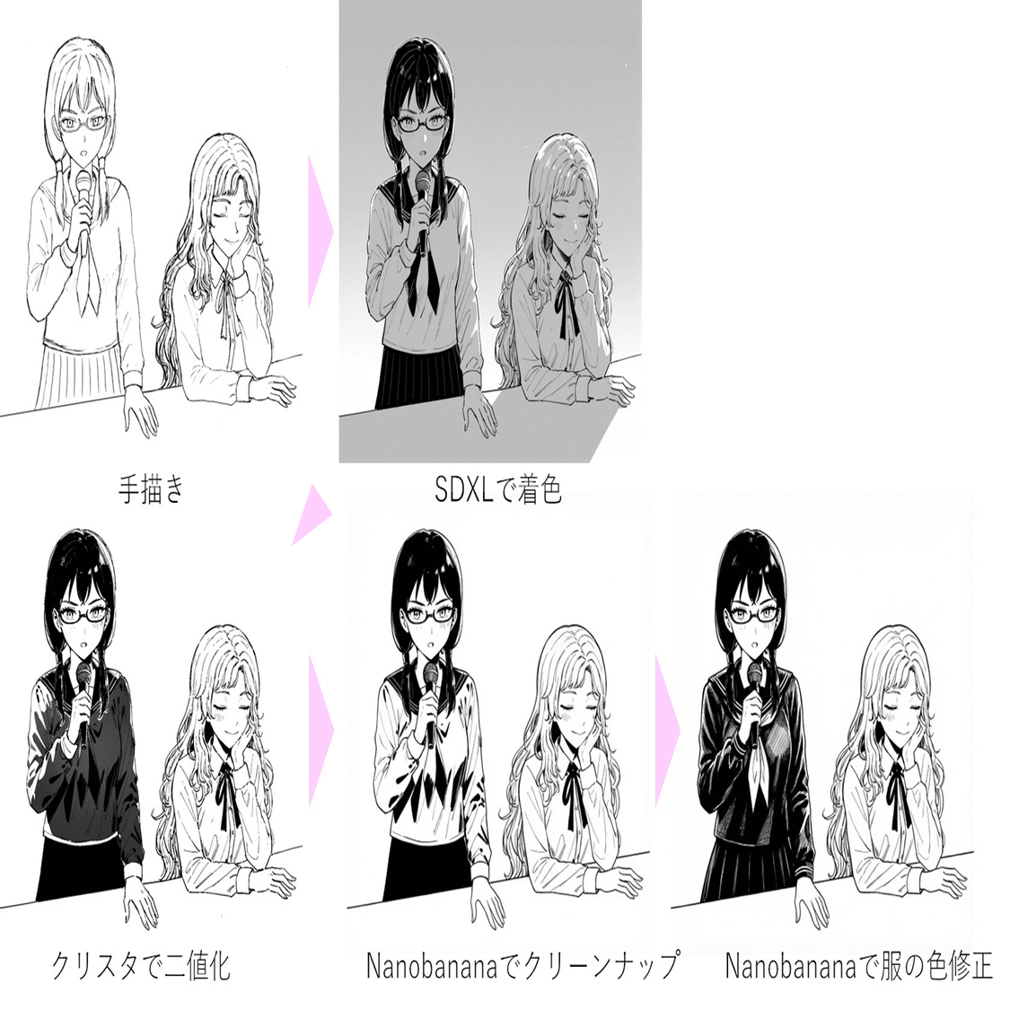 実験】NanobananaPro＋手描きイラストによる漫画生成＃5｜Jump Tnt