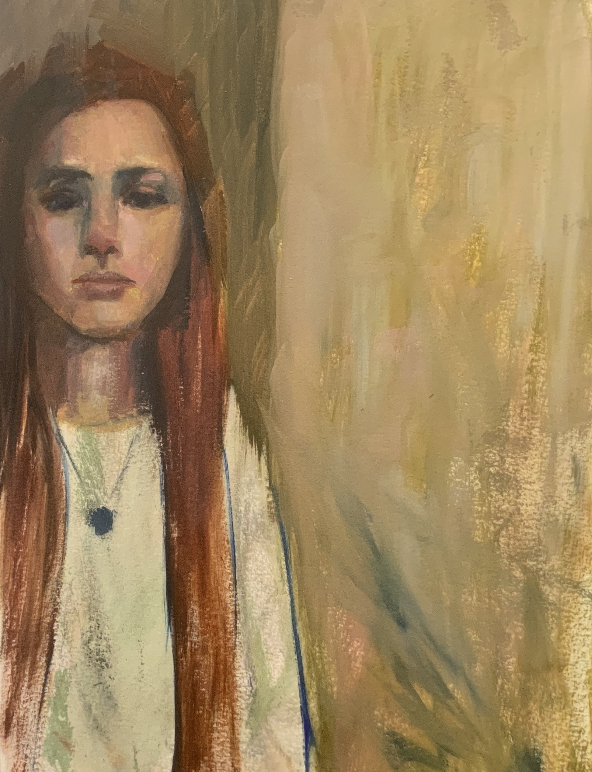 油絵 no.39 絵にタイトルをちゃんとつけたことがない｜なお