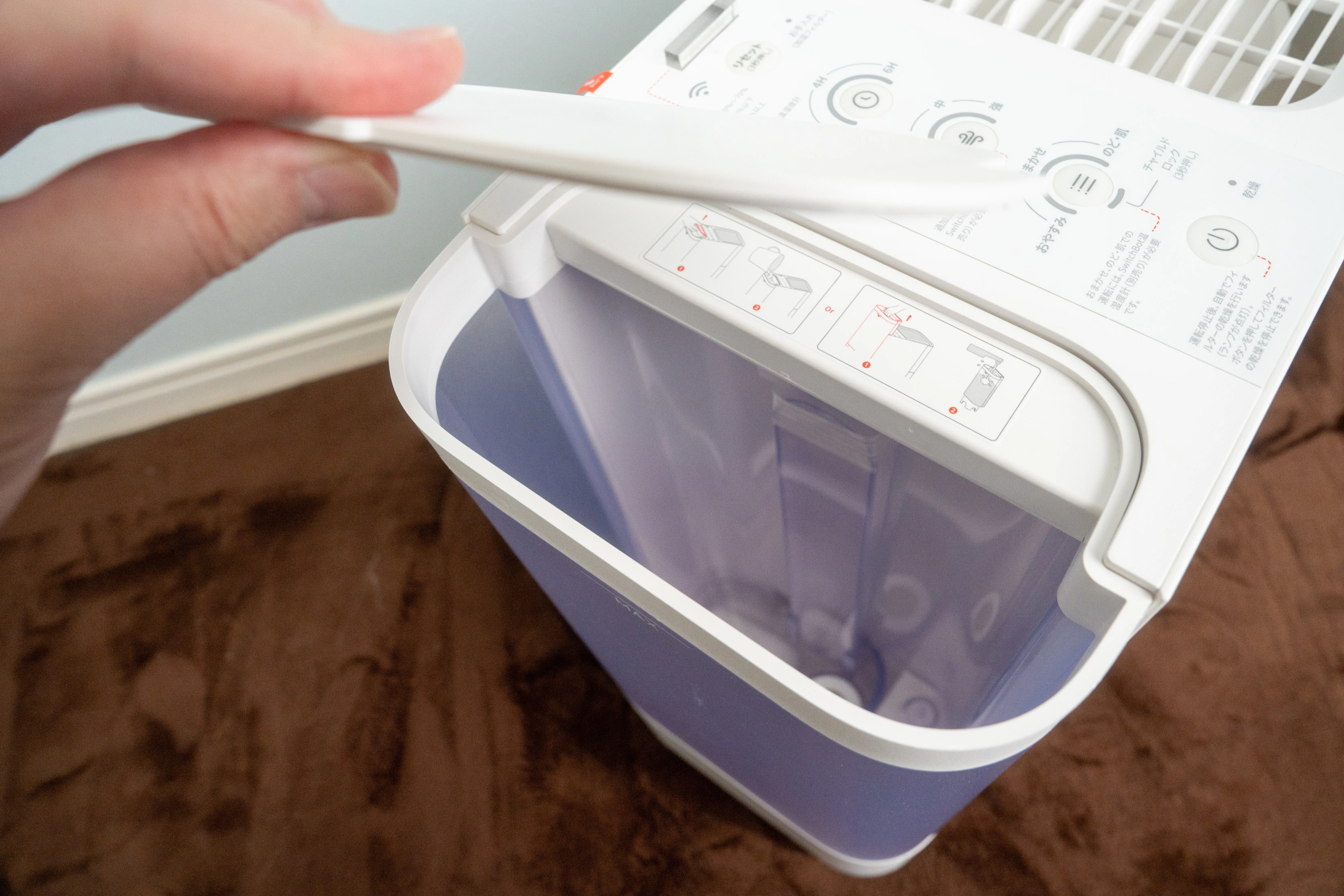 switchbot加湿器気化式レビュー【色々と全自動でQOL向上