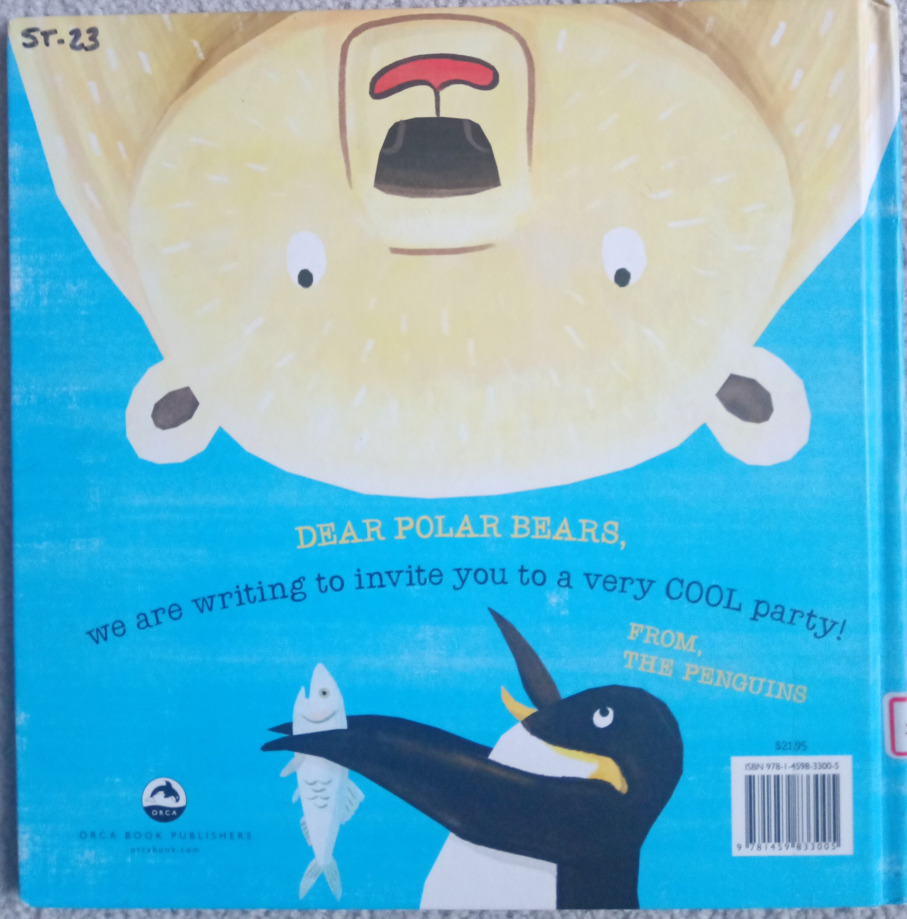 ペンギンとしろくま・絵本「Dear Polar Bears」【読書感想文】｜カナダ