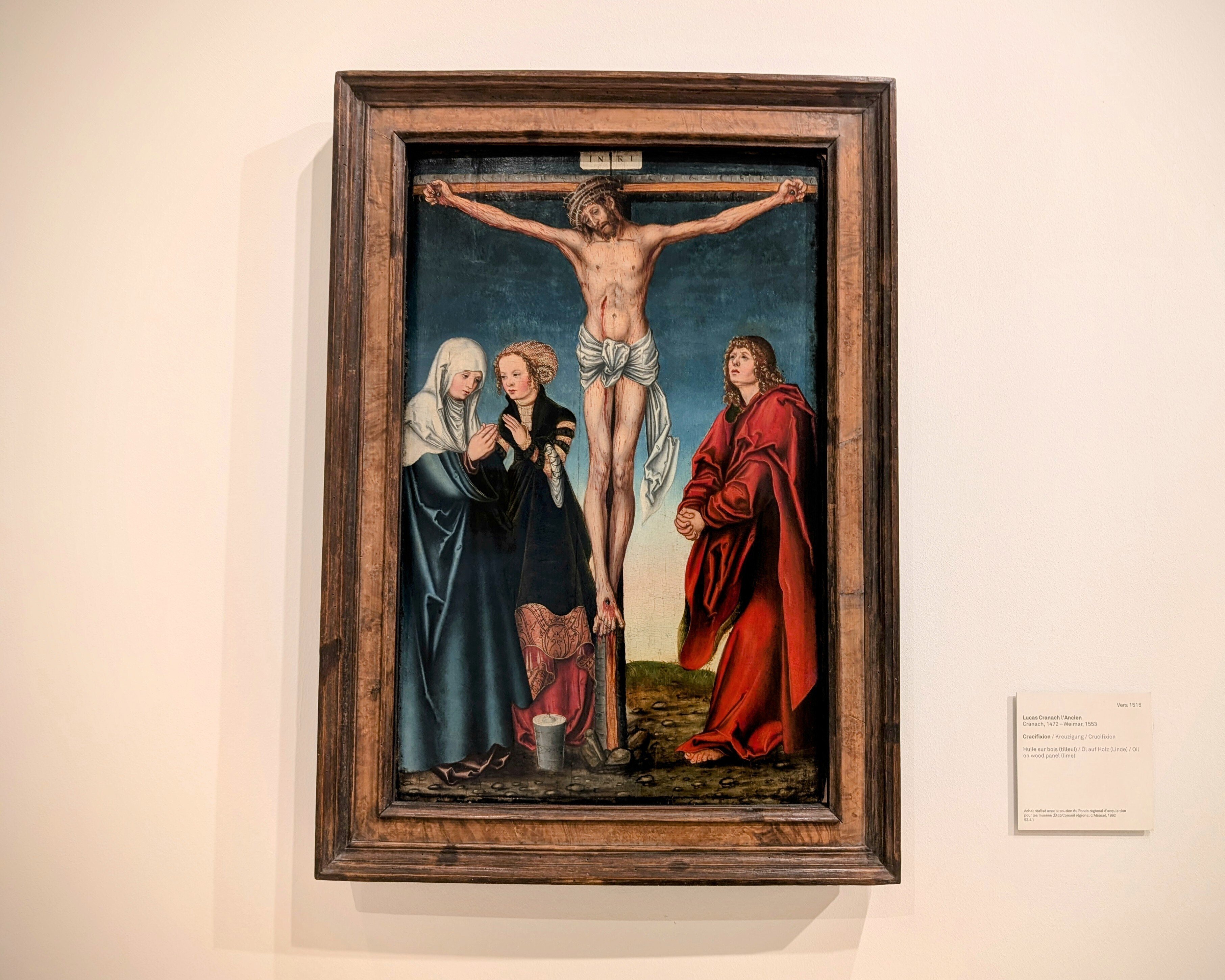 マティアス・グリューネヴァルト『キリストの磔刑』｜Mika