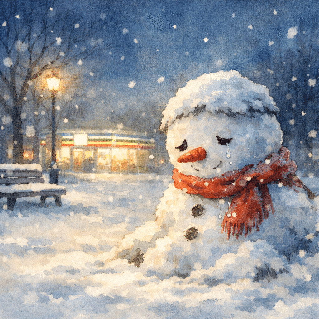 雪だるまの涙｜片桐 みかん