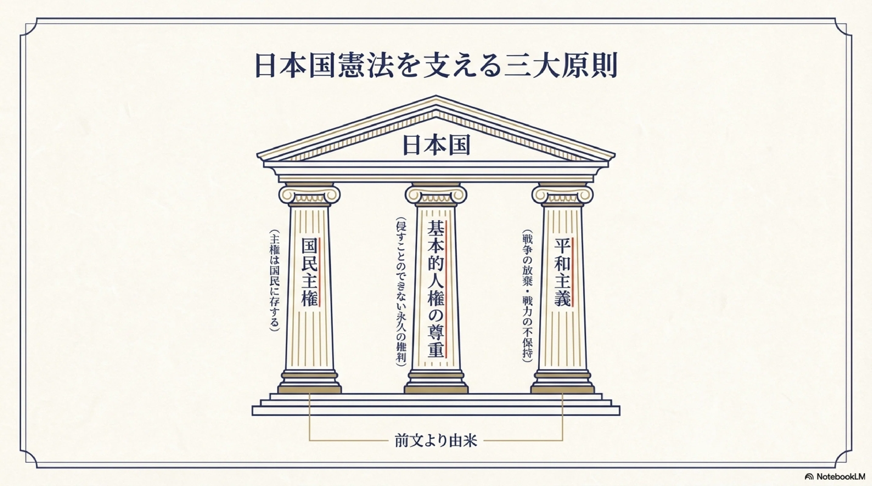 日本国憲法の概要～あらためて｜法令択一知識CHANNEL